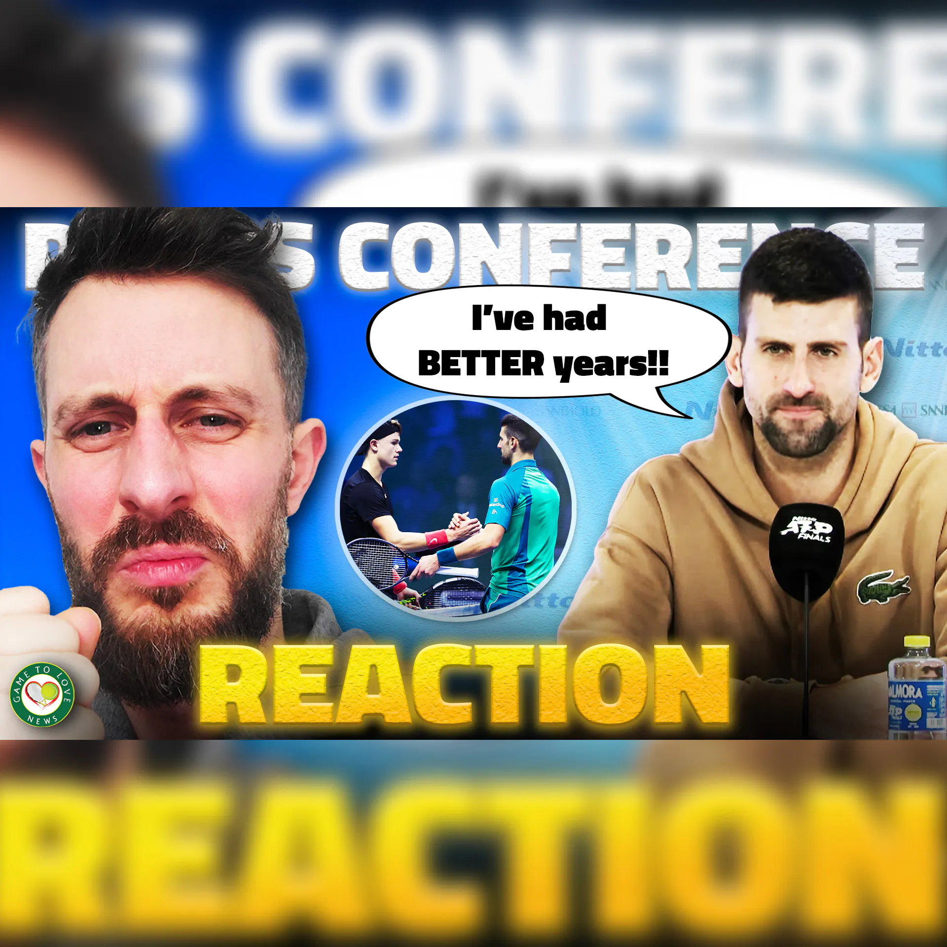 Djokovic "It's NOT the best year of my life!" 🤷♂️ | ATP Finals 2023 | Press Conference Reaction