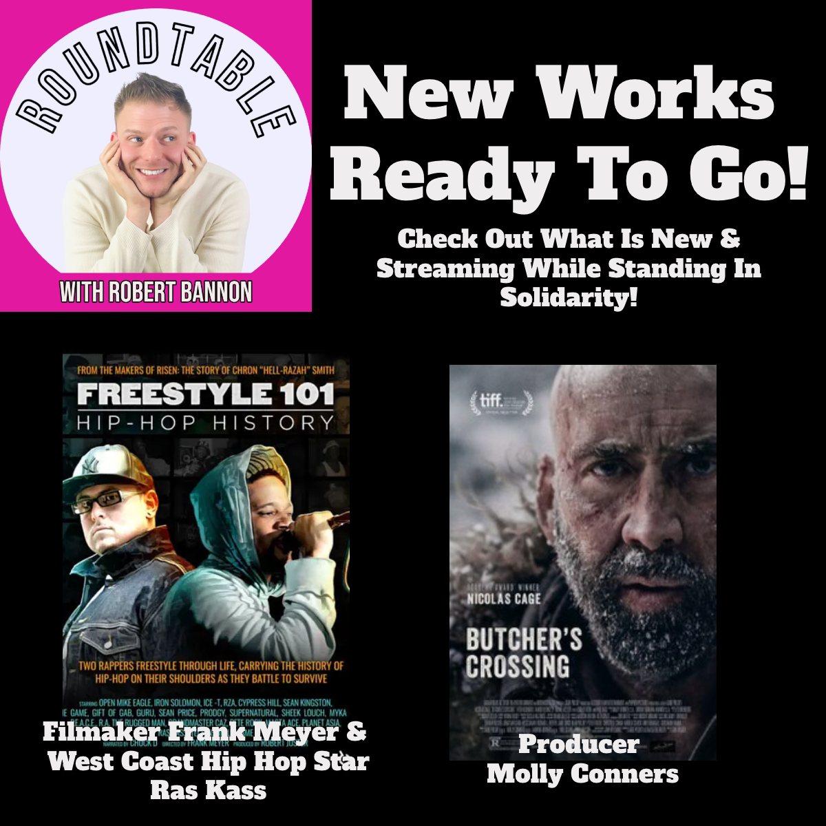 New Works! We Talk With Rapper Ras Kass About "Freestyle 101" & "Butcher's Crossing Producer Molly Conners