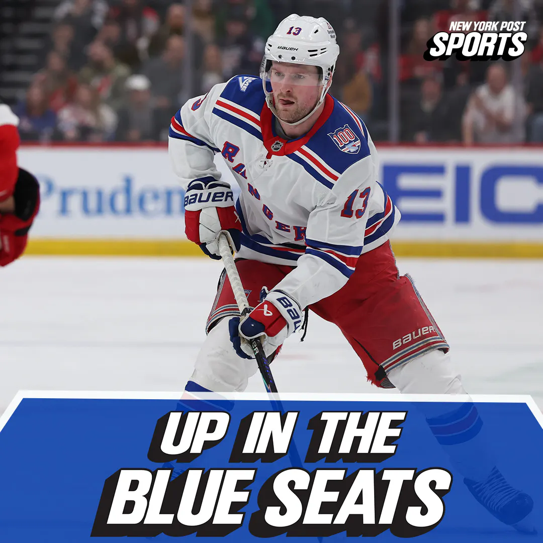 Rangers’ NEW LOOK Top Line is Finding Chemistry! | Up in the Blue Seats episode artwork