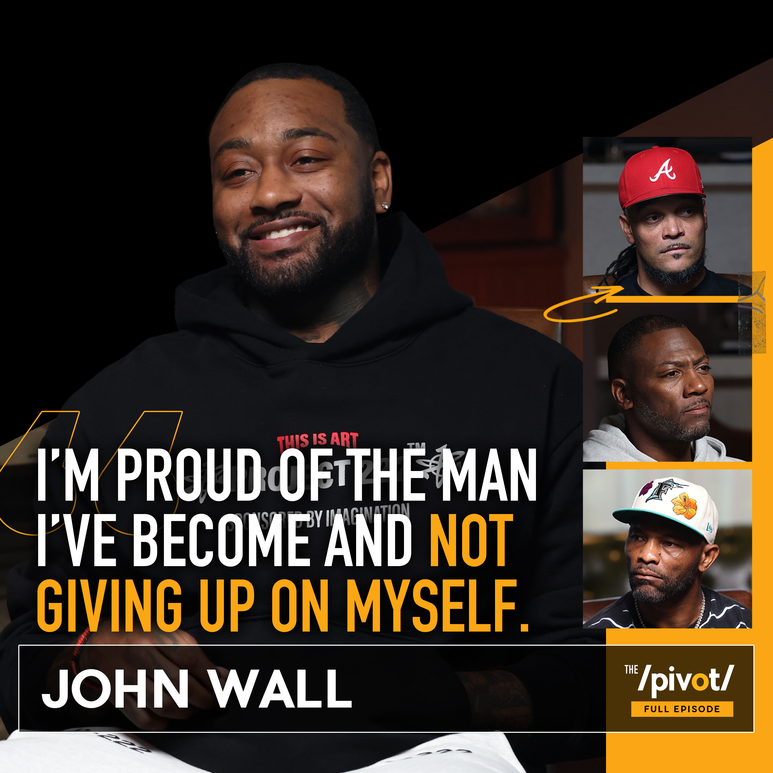 John Wall former NBA All Star on man he is today after overcoming dark place, perseverance, love of basketball, real story behind retiring, dealing with grief, fatherhood and next chapter on Amazon broadcast
