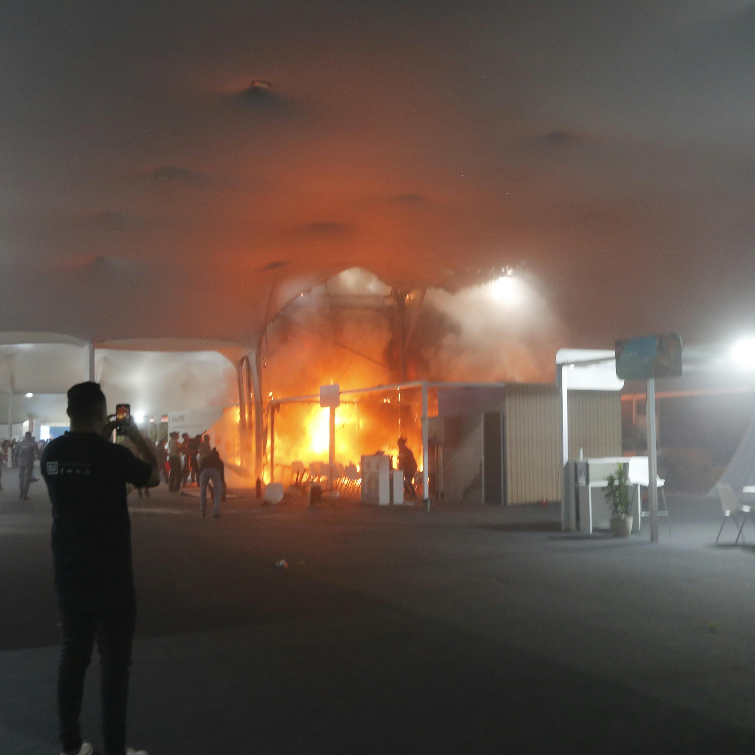 COP30: área onde ocorreu o incêndio não reabrirá antes das 20h, informa organização COP30: área onde ocorreu o incêndio não reabrirá antes das 20h, informa organização