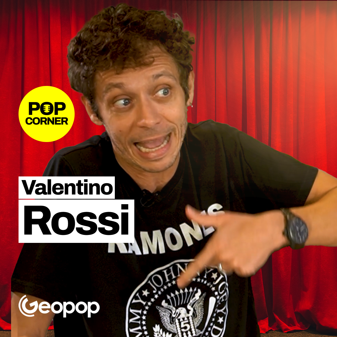 Valentino Rossi su Geopop: la fisica della piega in moto