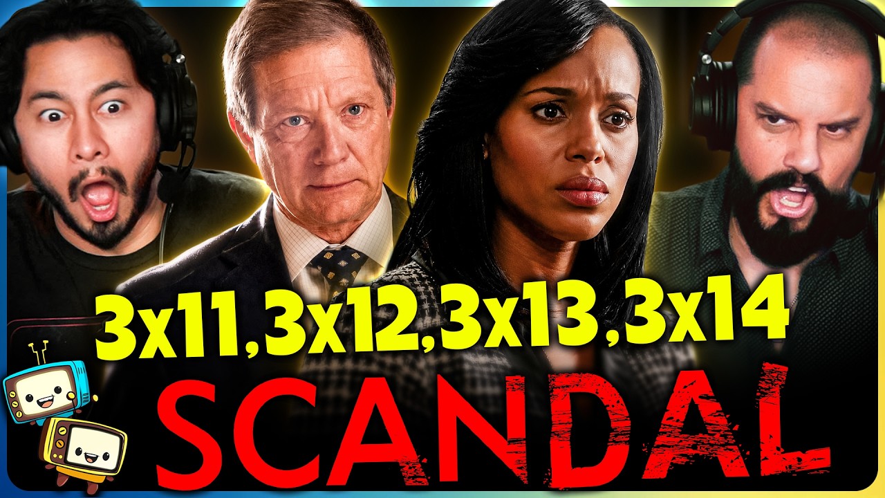 SCANDAL 3x11, 3x12, 3x13 & 3x14 Reaction! | Kerry Washington | Shonda Rhimes episode artwork