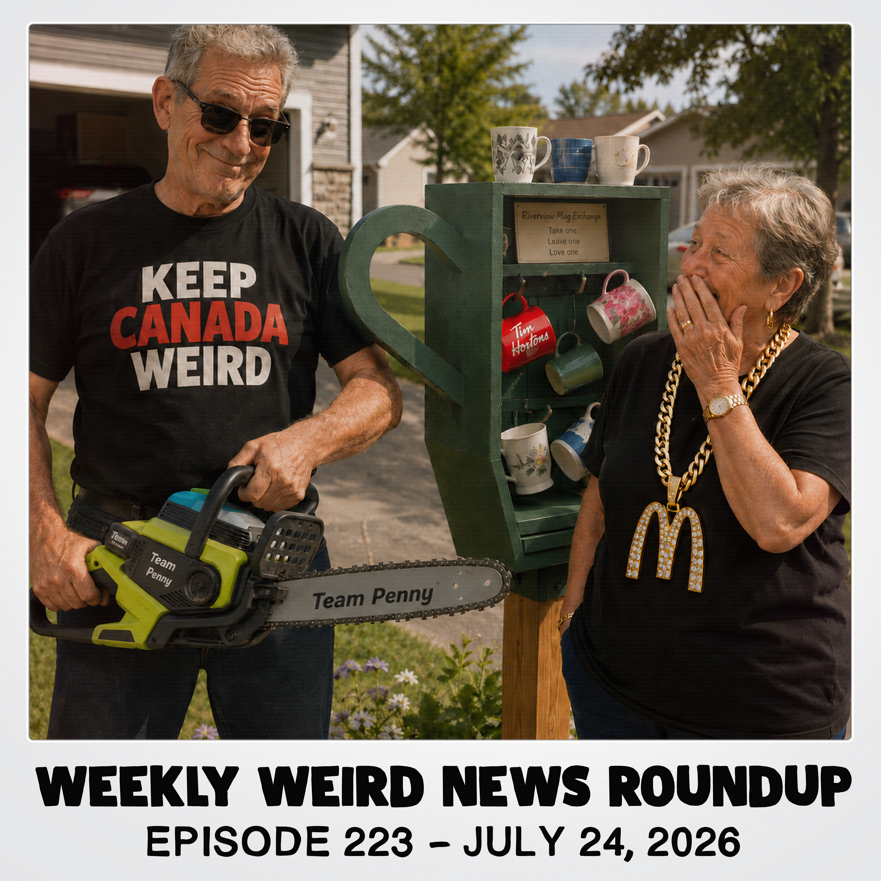 223 - 2026/07/24 - McRetirement, Seniors Behaving Badly, Coffee Cup Library, Road Work episode artwork
