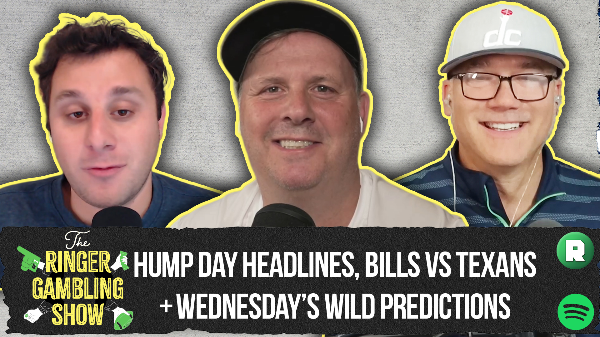 Bills-Texans Preview, Hump Day Headlines, and Wednesday's Wild Predictions | The Ringer Gambling Show