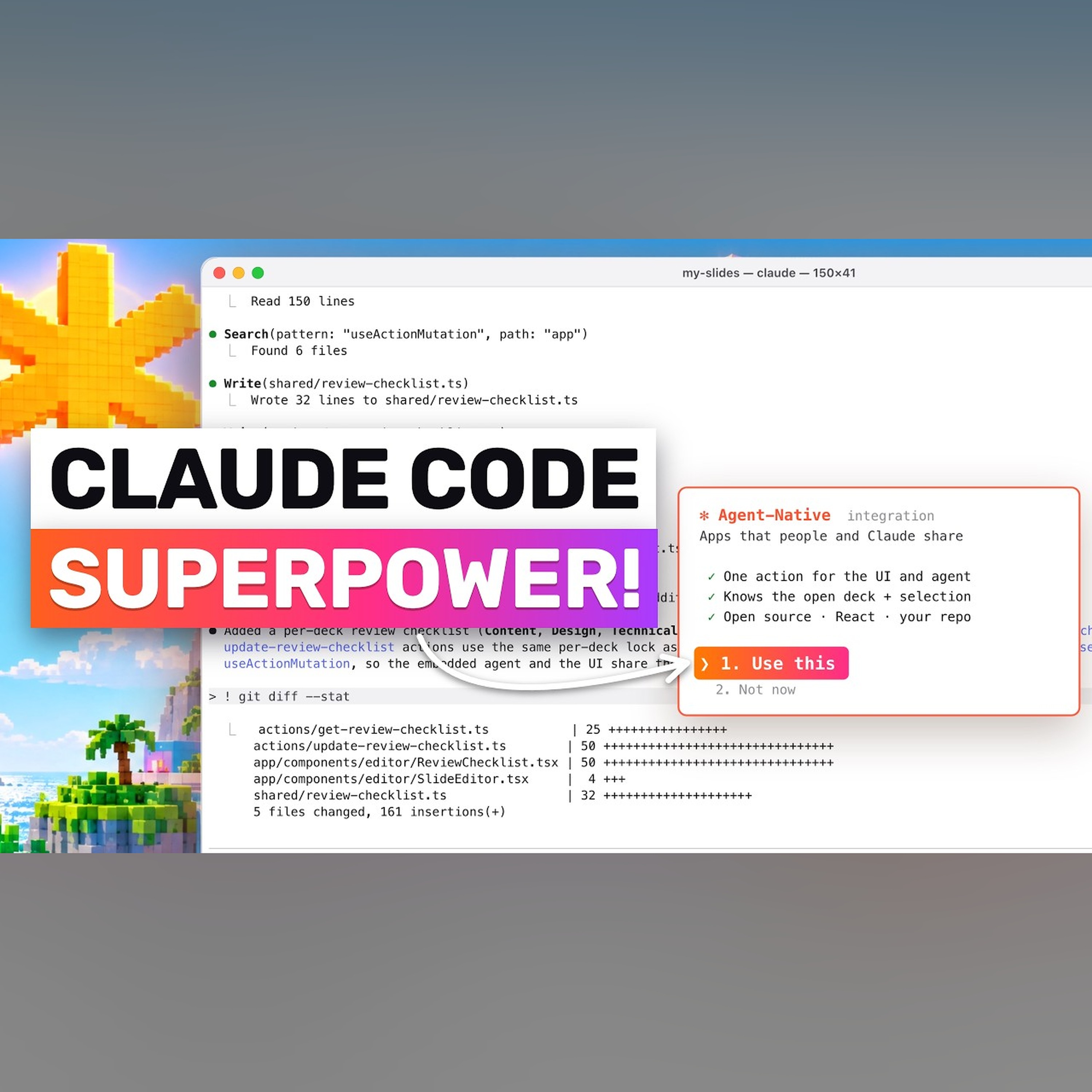 Agent-Native + Claude Code: Finally! Apps Your AI Agent Can Actually Work In (Open Source) episode artwork