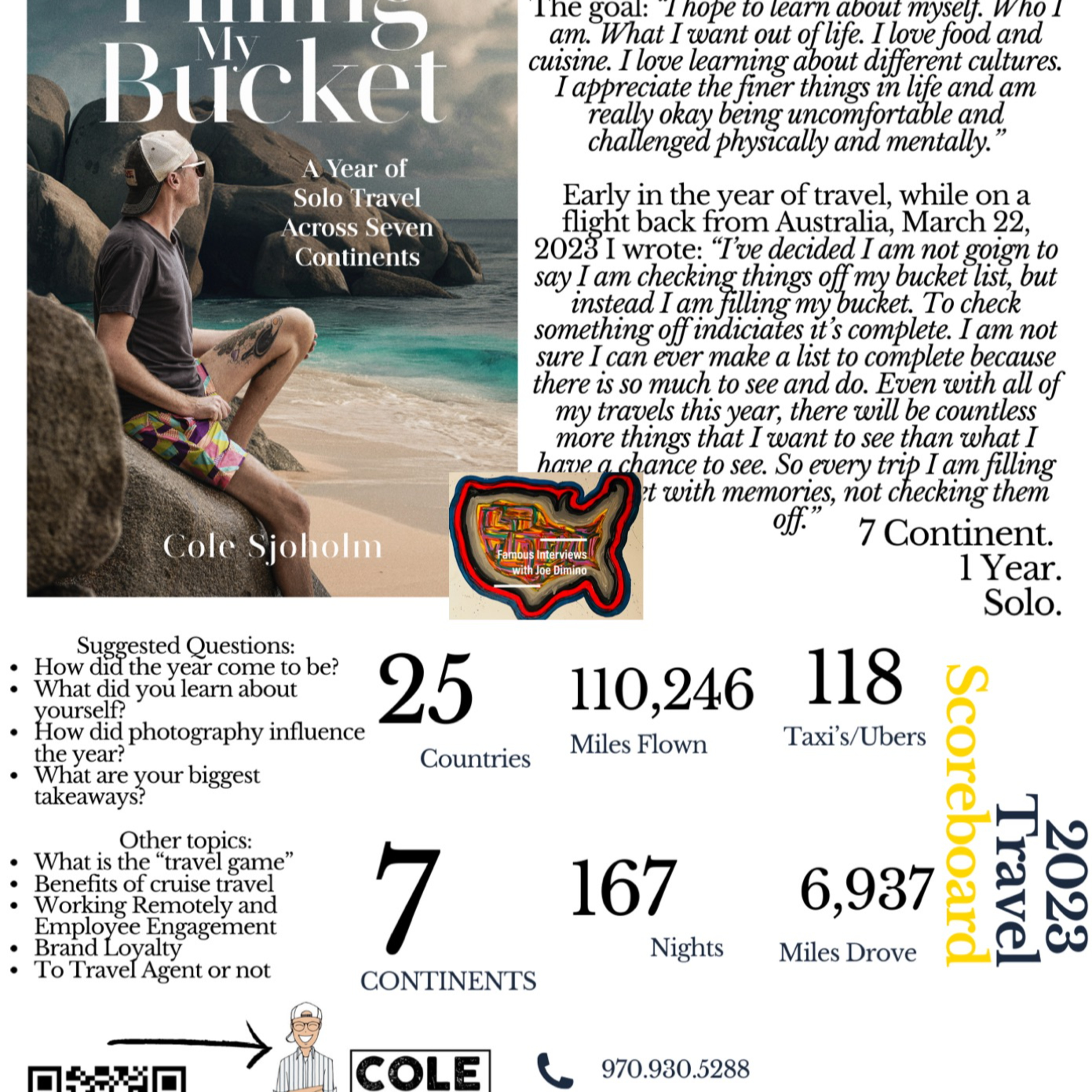 World Traveler, Author & Mortgage Guy Cole Sjoholm episode artwork