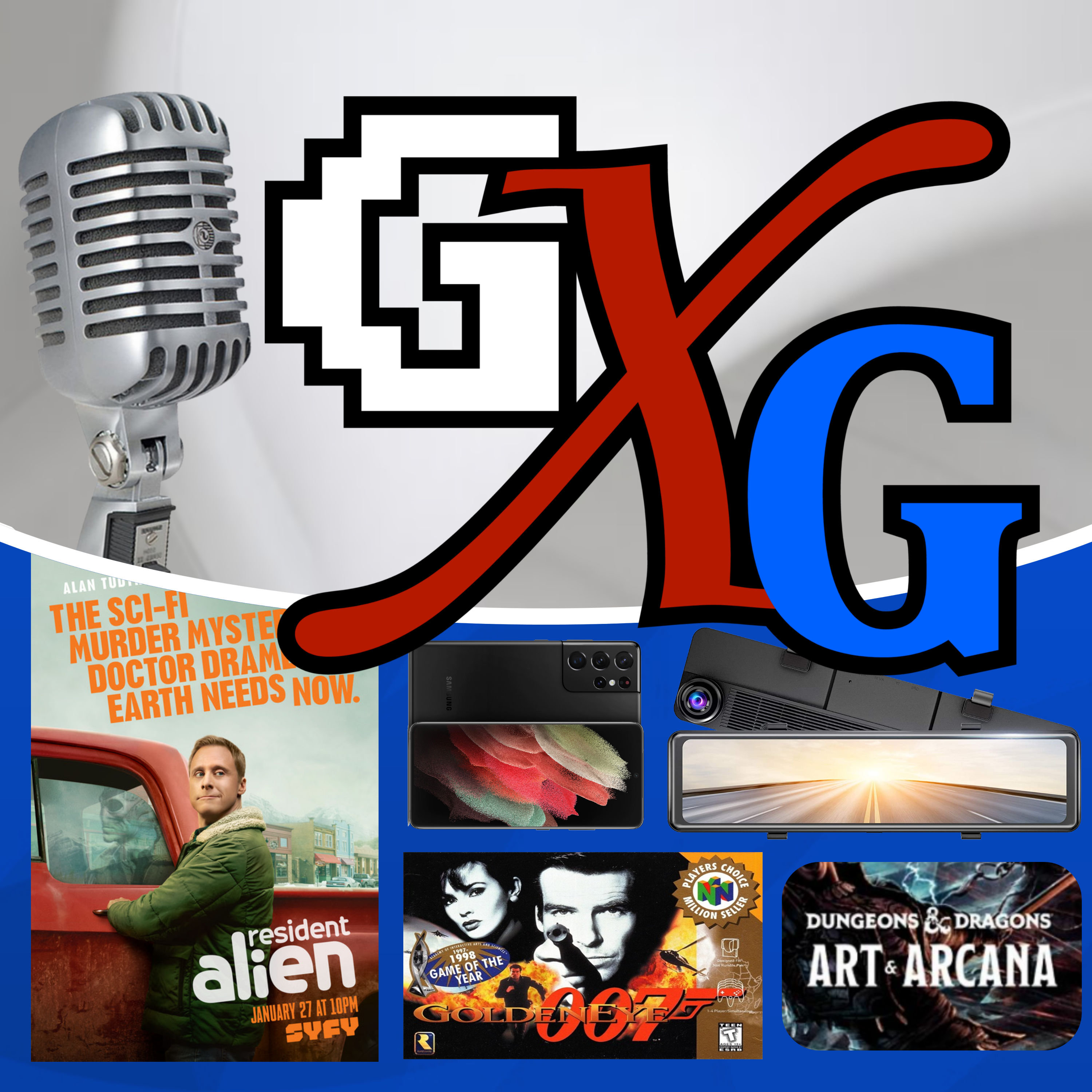 Resident Alien, Samsung S21 Ultra, & GoldenEye XBLA episode artwork