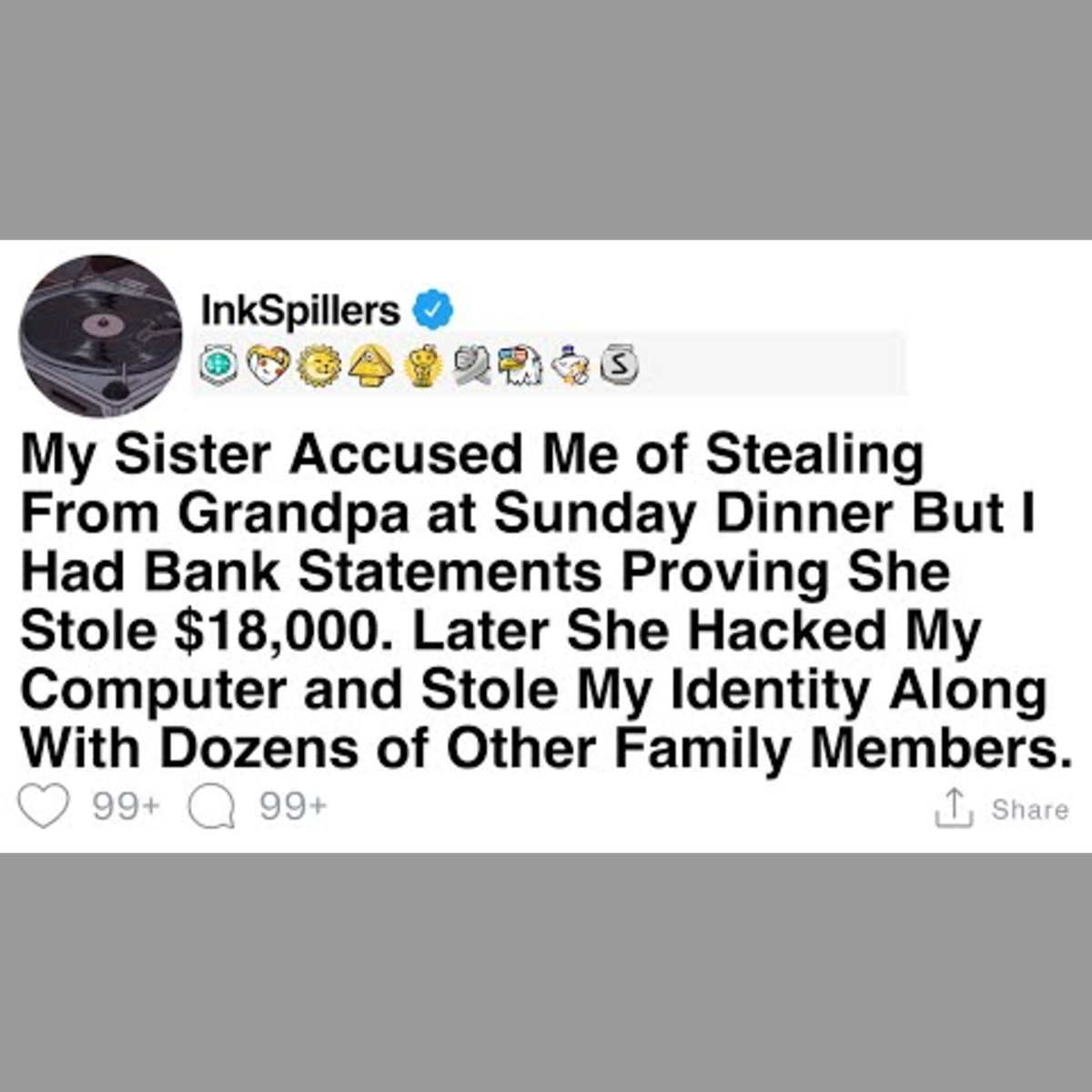 Sibling Accusations: Theft, Identity Hacking, and Family Drama