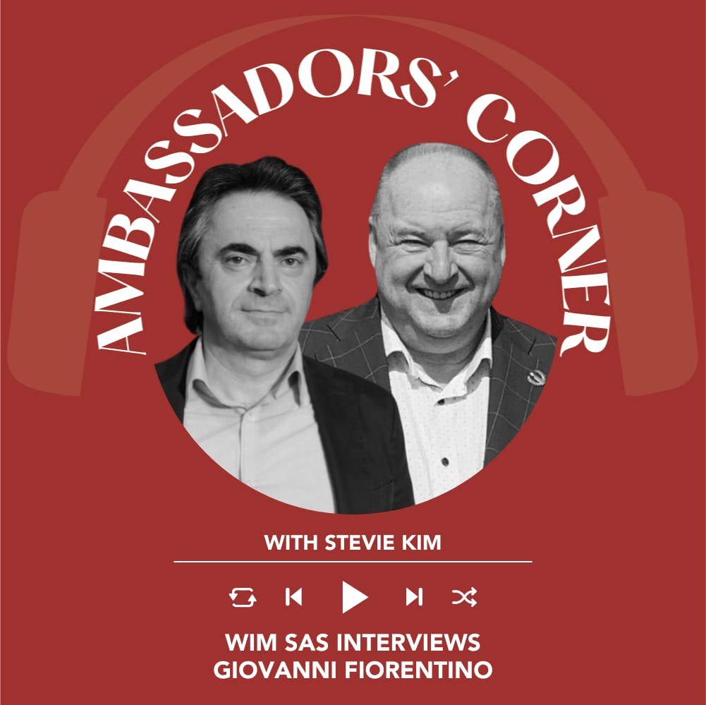 Ep. 2137 Wim Sas interviews Giovanni Fiorentino | Clubhouse Ambassadors’ Corner