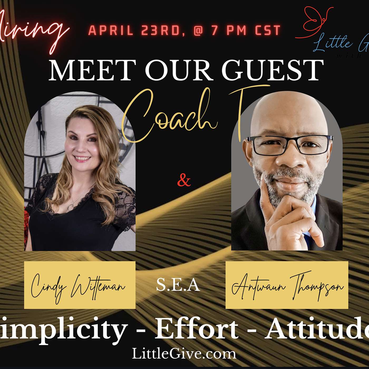 “Little Give” - Positive, Kindness, Giving, Nonprofit, Mindset, Positivity, Empowerment