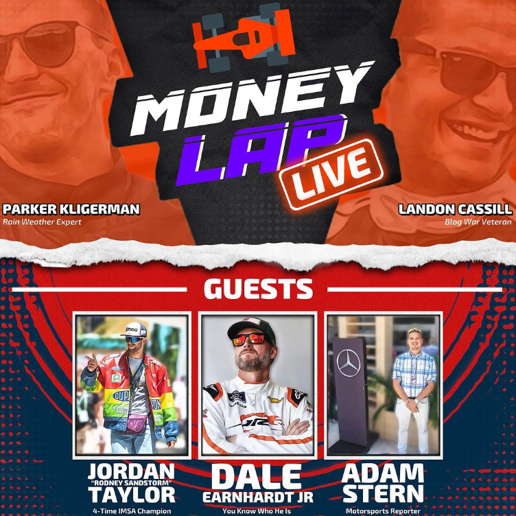 Ep 32. LIVE - Dale Jr, Jordan Taylor, Landon Huffman #TMLLive