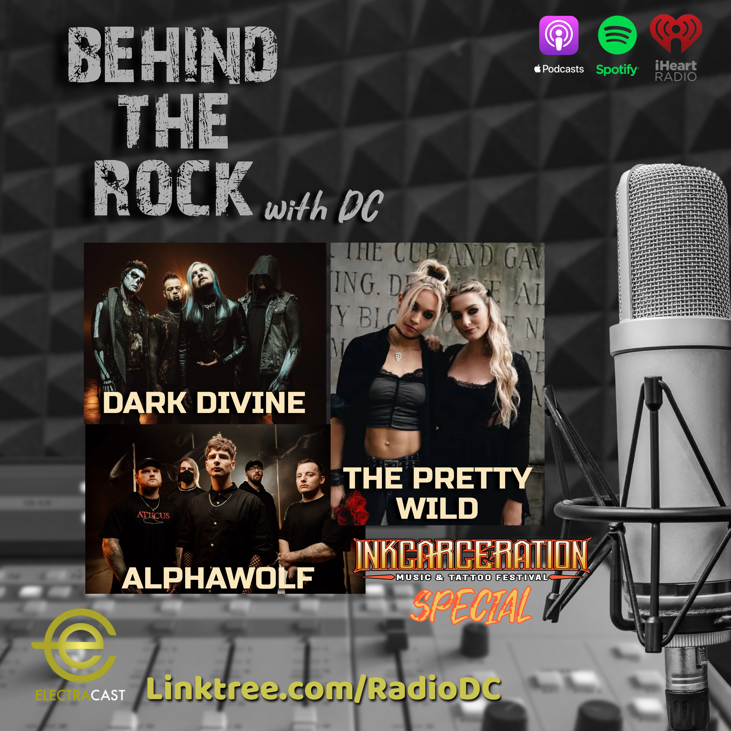 429: Inkcarceration Fest Special #1 - Dark Divine, Alphawolf and The Pretty Wild episode artwork