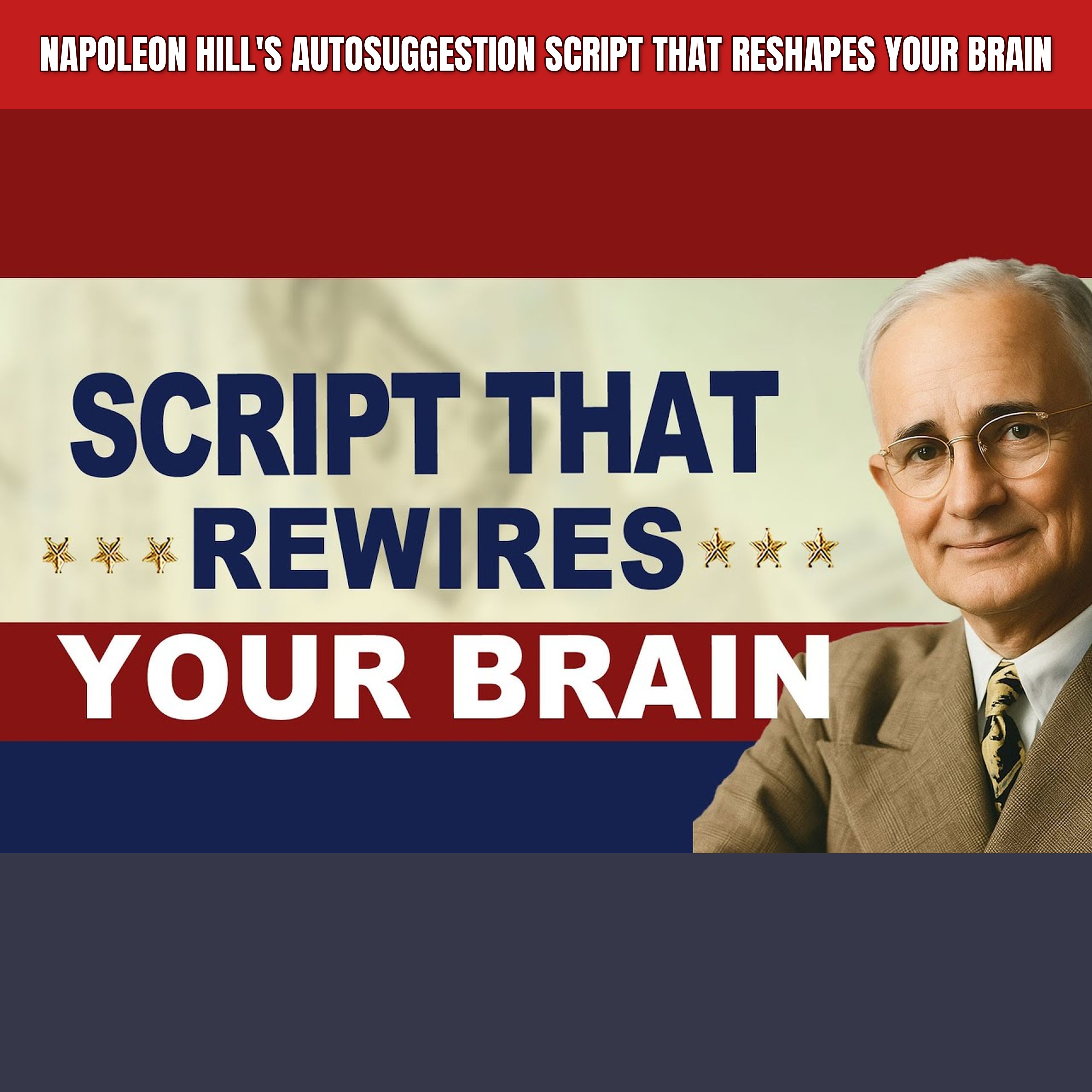 Napoleon Hill's Autosuggestion Script That Reshapes Your Brain