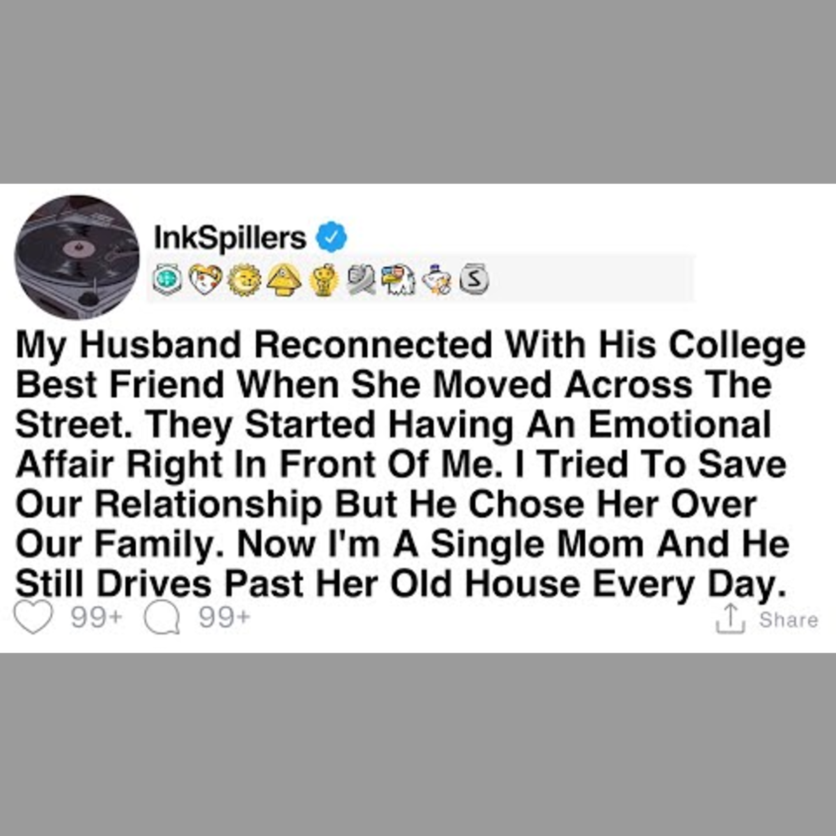 My Husband's Emotional Affair with His College Friend Next Door