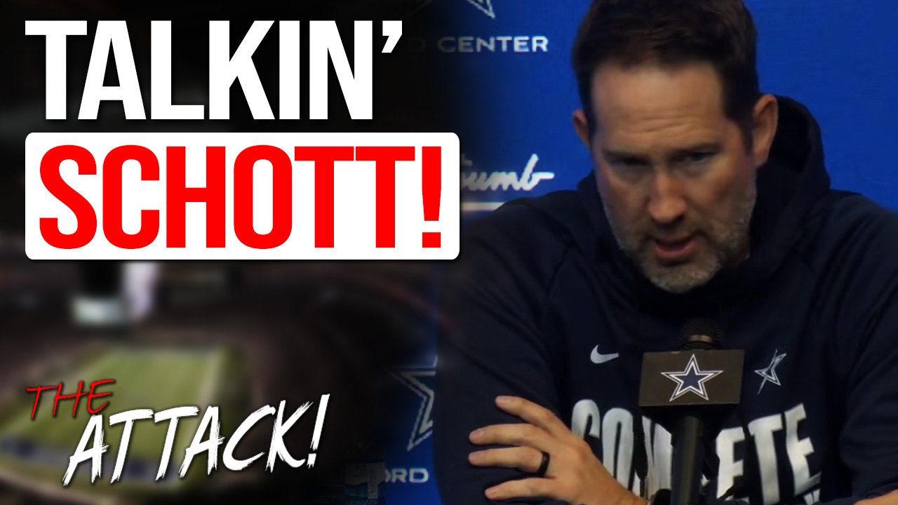 Cowboys’ Brian Schottenheimer SOUNDS OFF on Matt Eberflus, Trevon Diggs, Chargers, & More!