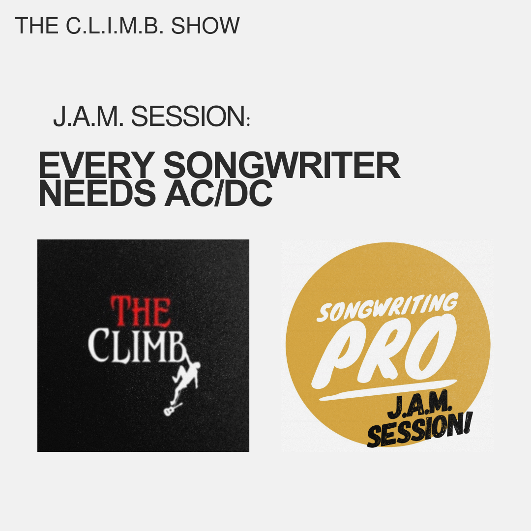 Songwriting Pro's J.A.M. Session: Every songwriter needs AC/DC