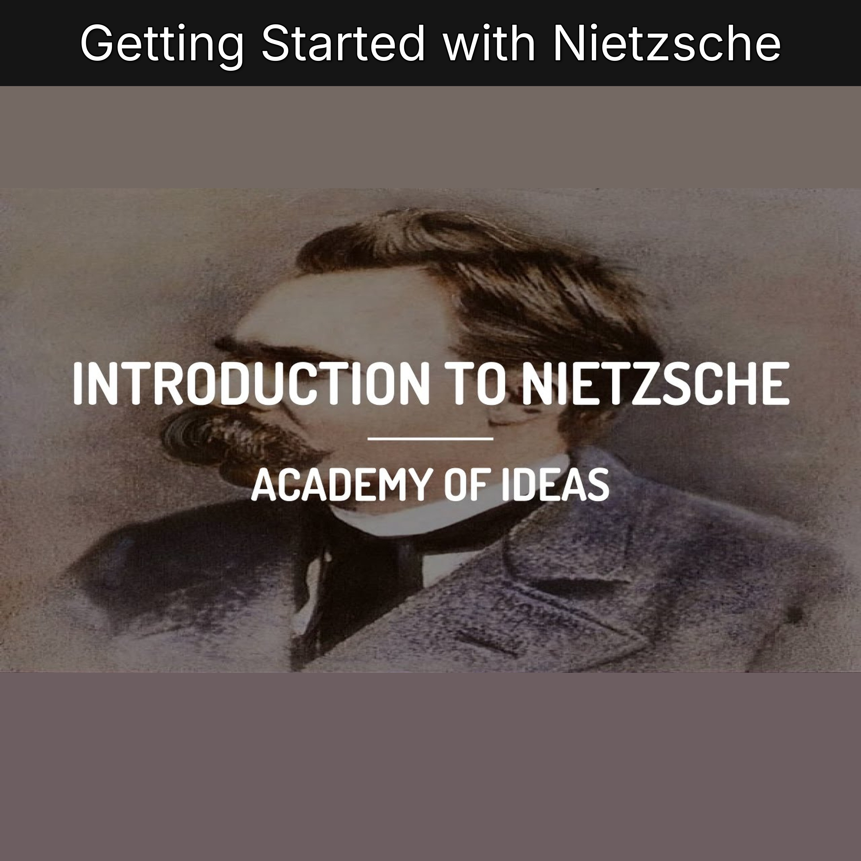 Getting Started with Nietzsche episode artwork