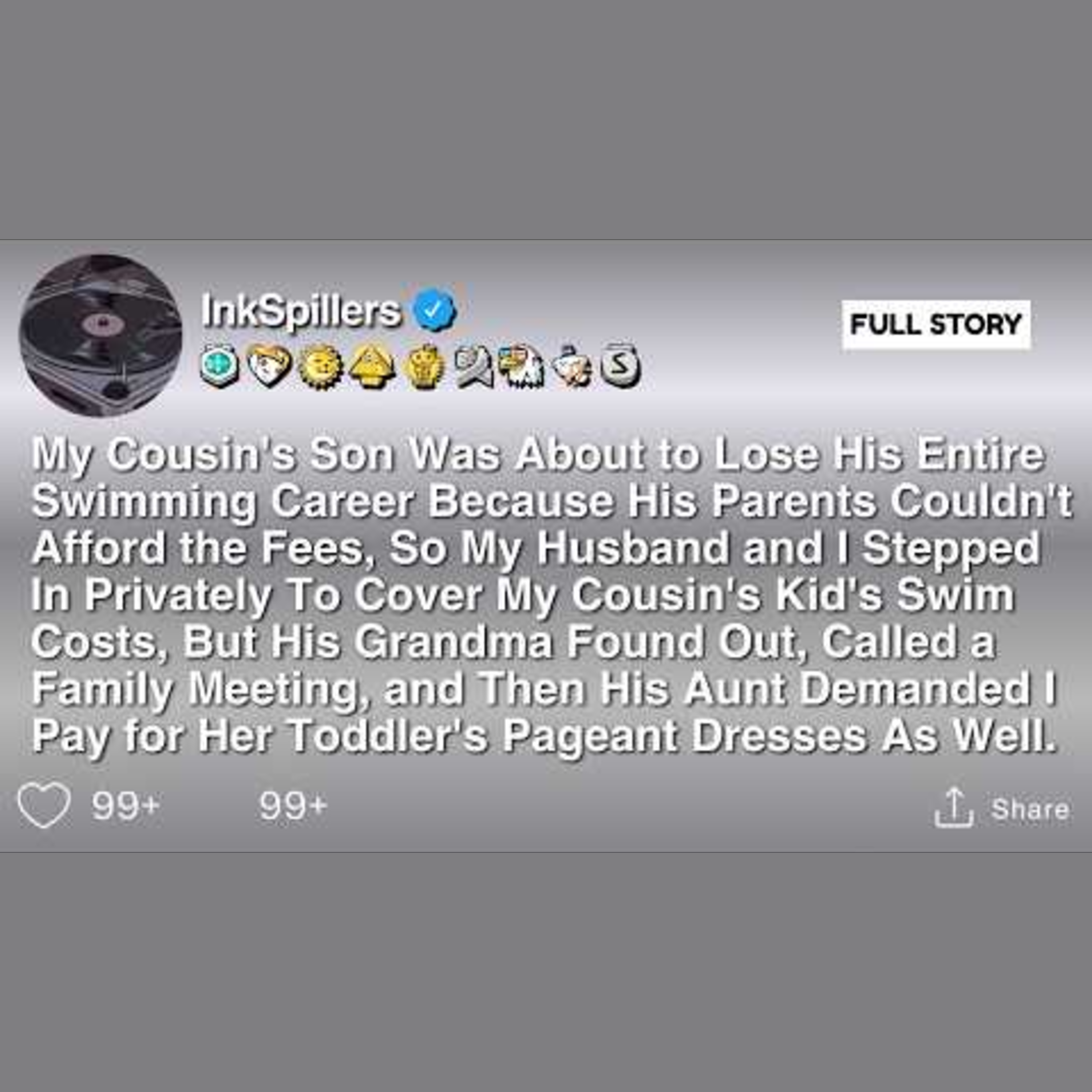 Saving a Young Swimmer's Career Amidst Family Drama
