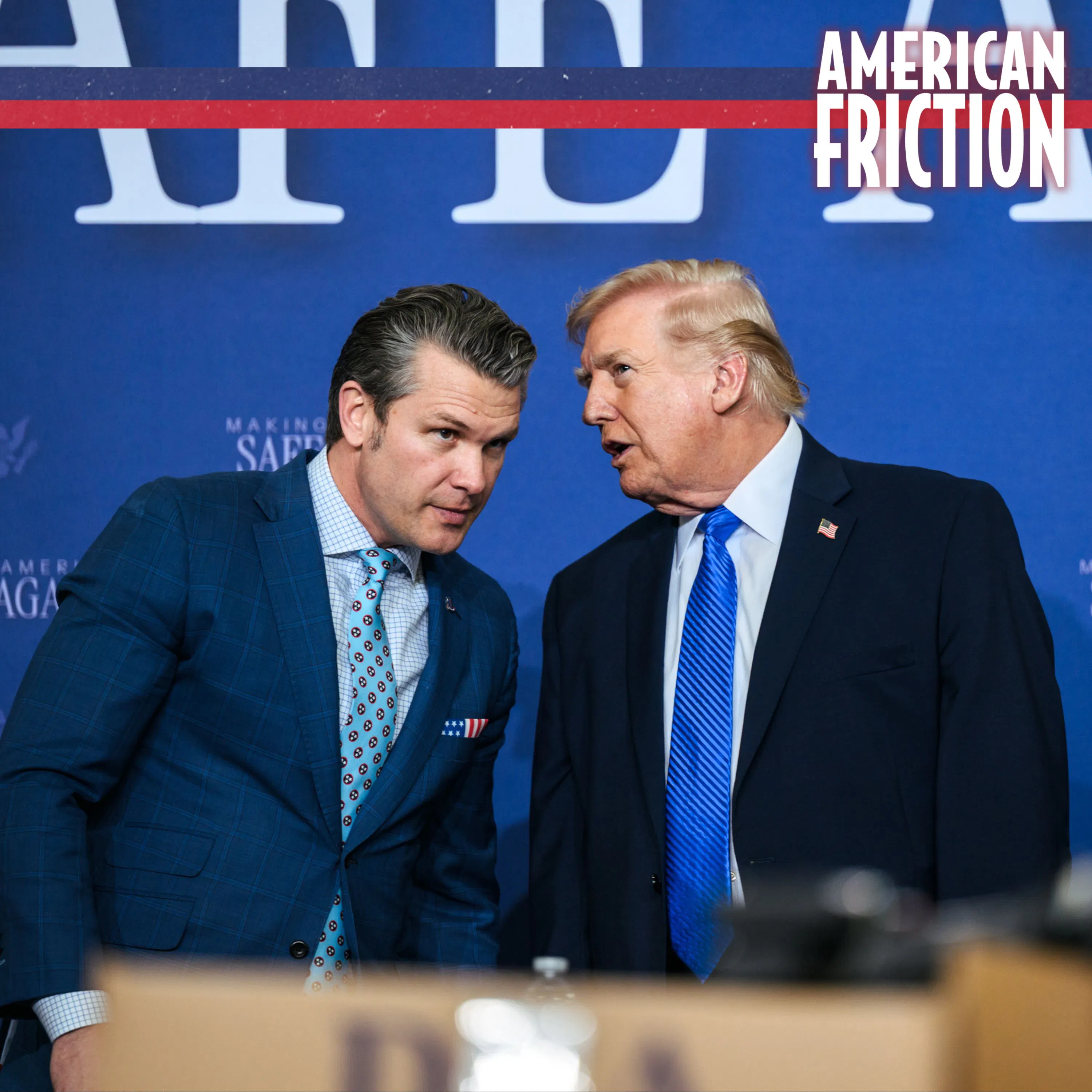 Trump vs. Pete Hegseth – Battle of the Warmongers! episode artwork