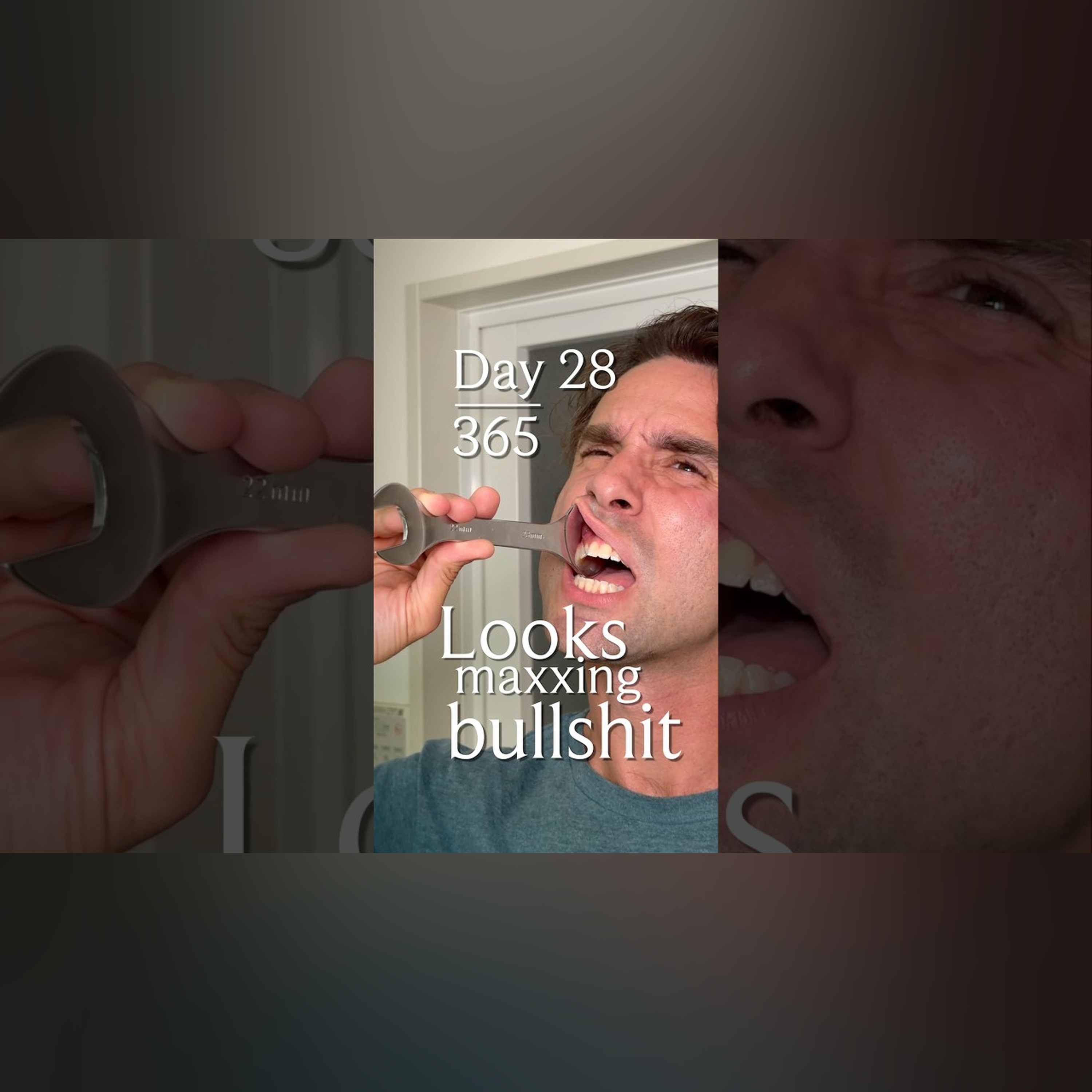 Day 28/365 investigating Looksmaxxing bullshit episode artwork