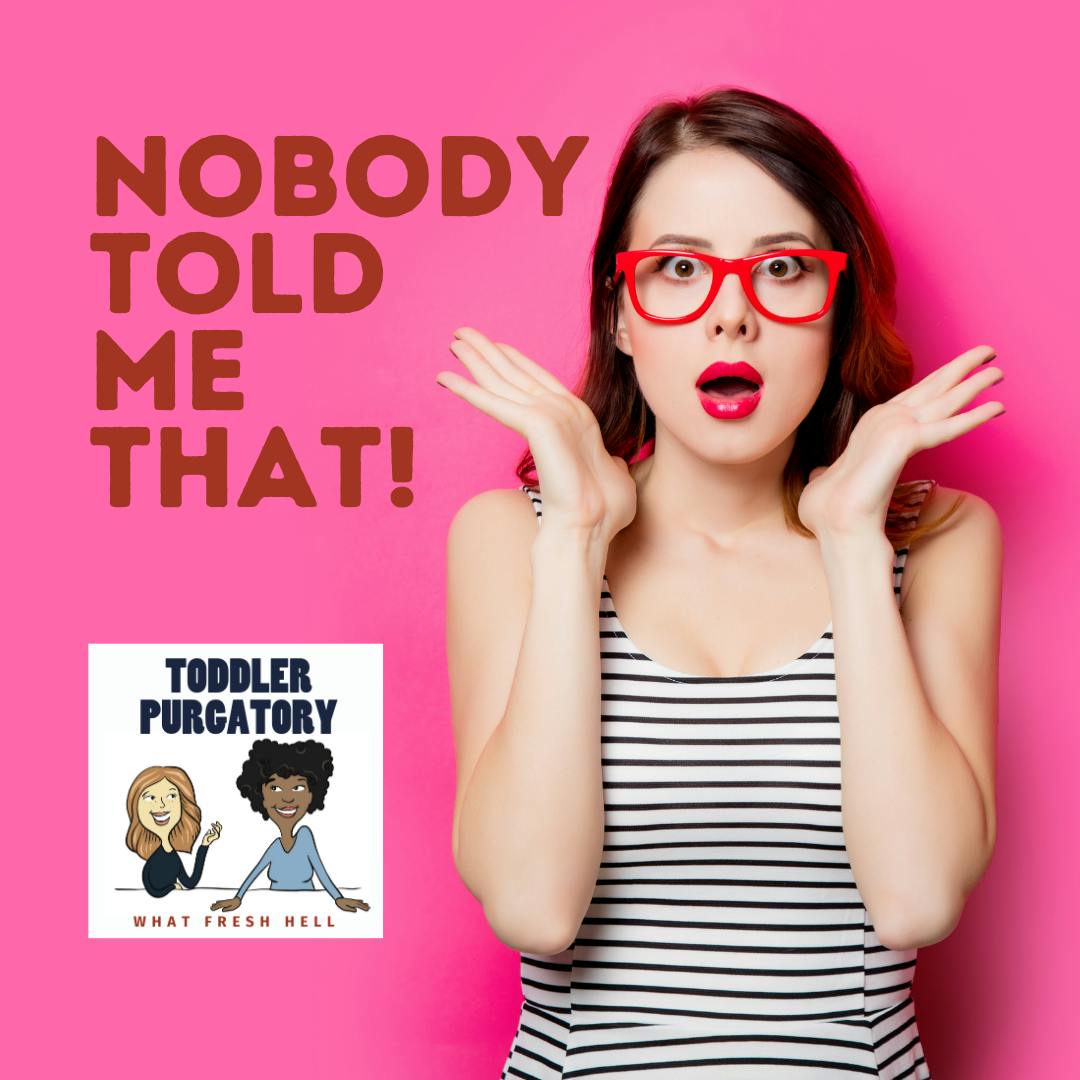Nobody Told Me That! Pregnancy, Babies, and Toddlers Edition
