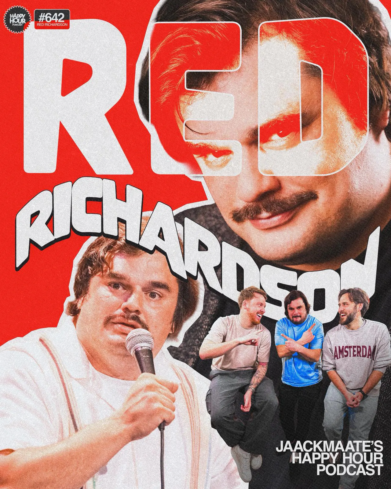 642 - RED RICHARDSON - LooksMaxxing, Nearly Cast As Harry Potter, & Caught In A Terrorist Attack! episode artwork
