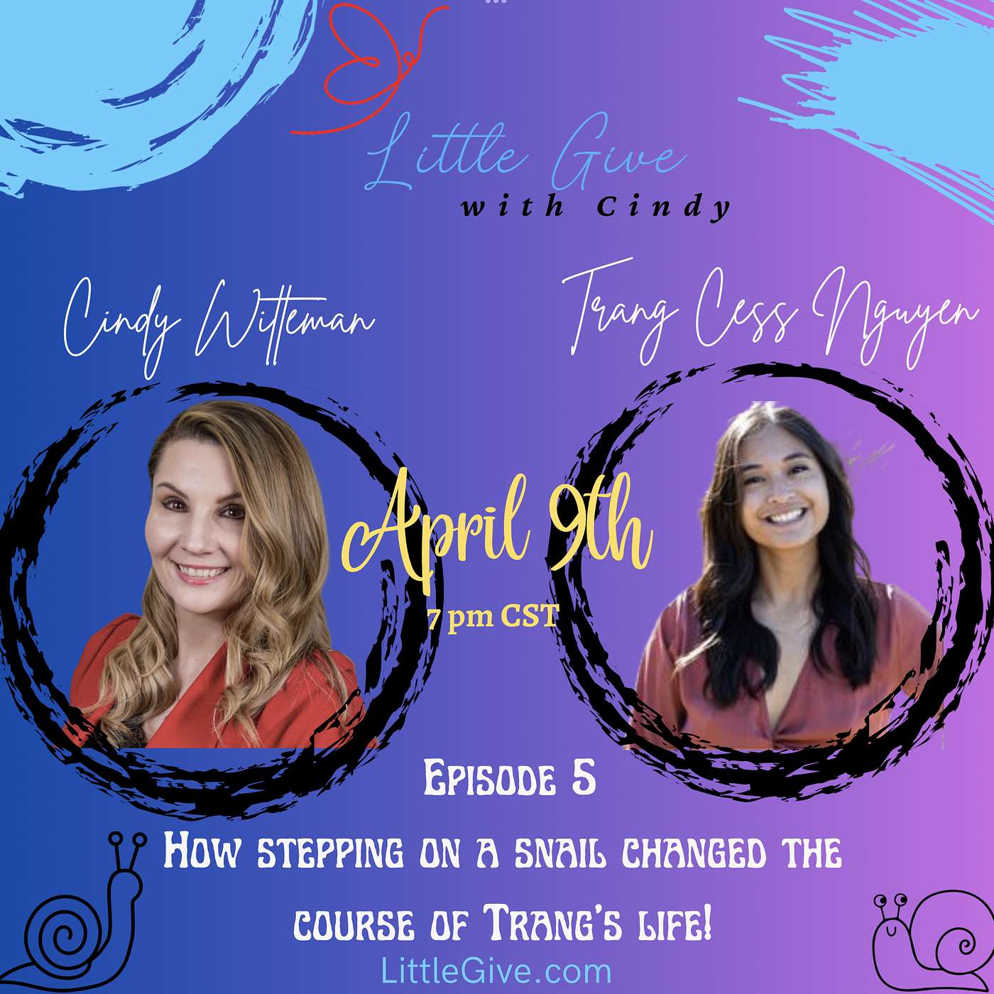 “Little Give” - Positive, Kindness, Giving, Nonprofit, Mindset, Positivity, Empowerment