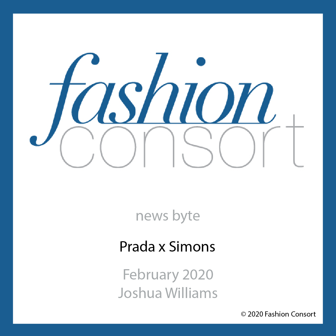 Fashion Consort News Bytes
