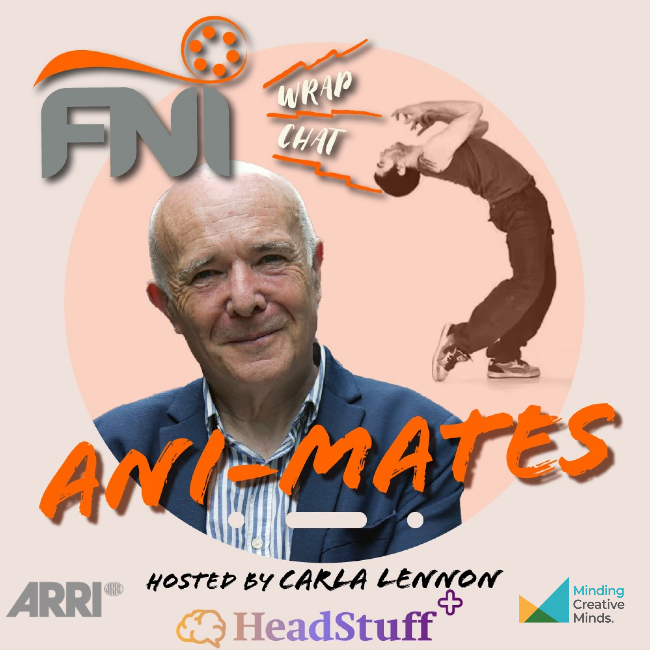 FNI Ani-Mates-  Steve Woods The Godfather of Irish Animation podcast artwork