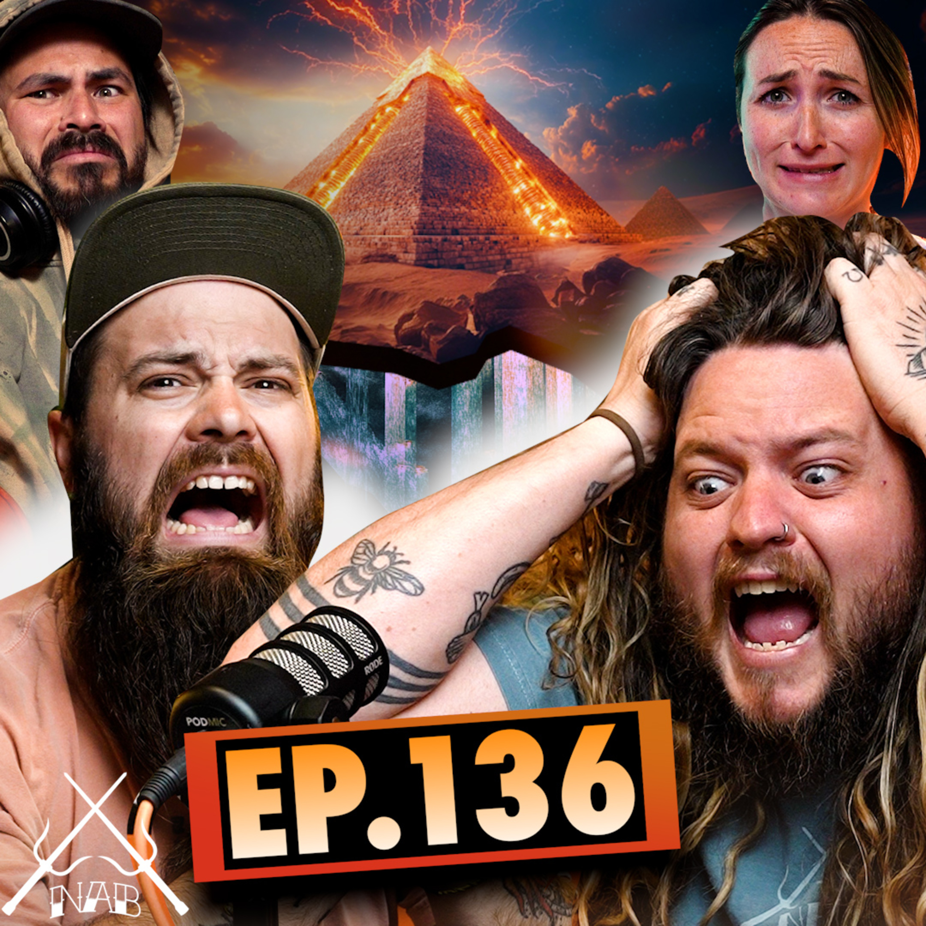 136 - Pyramid Secrets Uncovered, Quantum Teleportation, & The Carolina Cryptids