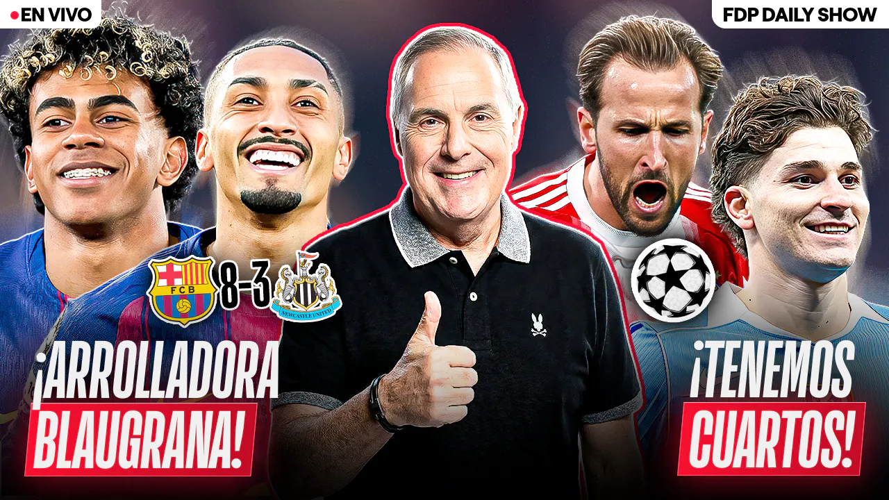 ¡BARCELONA APLASTÓ AL NEWCASTLE! Definidos los CUARTOS DE FINAL | Post CHAMPIONS LEAGUE ¡BARCELONA APLASTÓ AL NEWCASTLE! Definidos los CUARTOS DE FINAL | Post CHAMPIONS LEAGUE