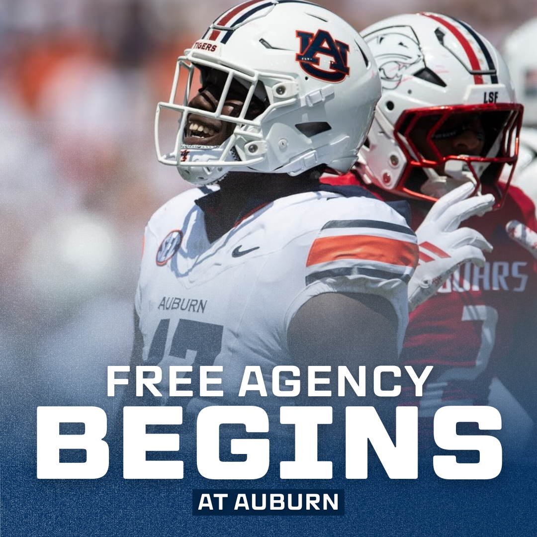 Welcome to free agency at Auburn and across college football