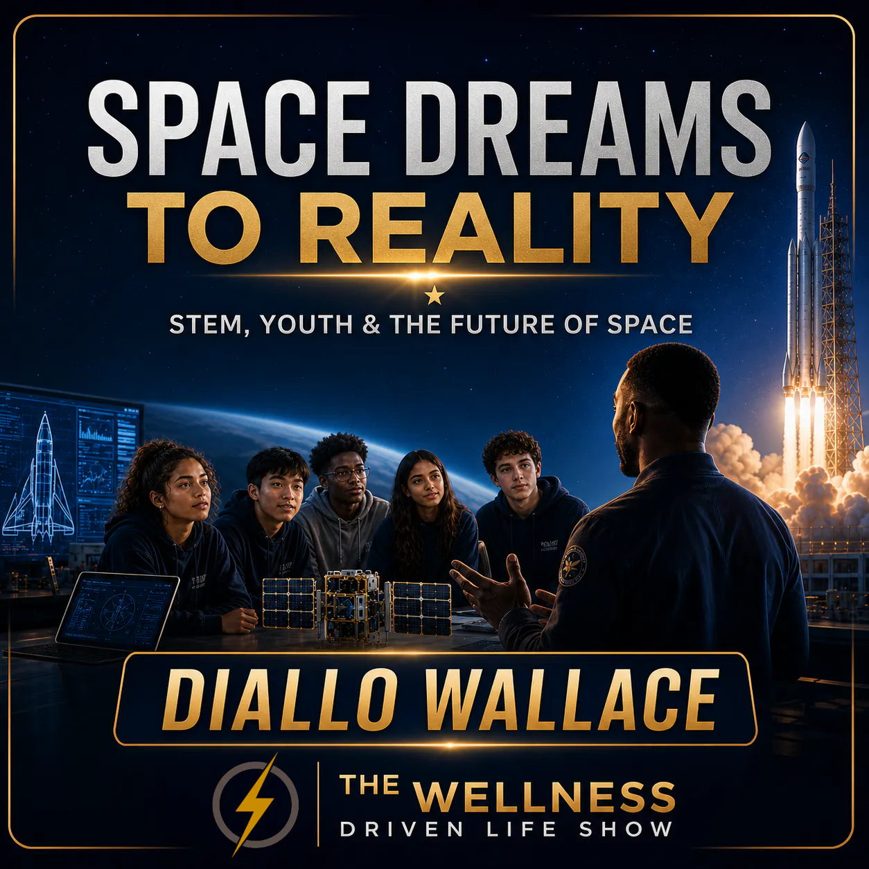 Space Dreams to Reality: Diallo Wallace on Youth & STEM episode artwork