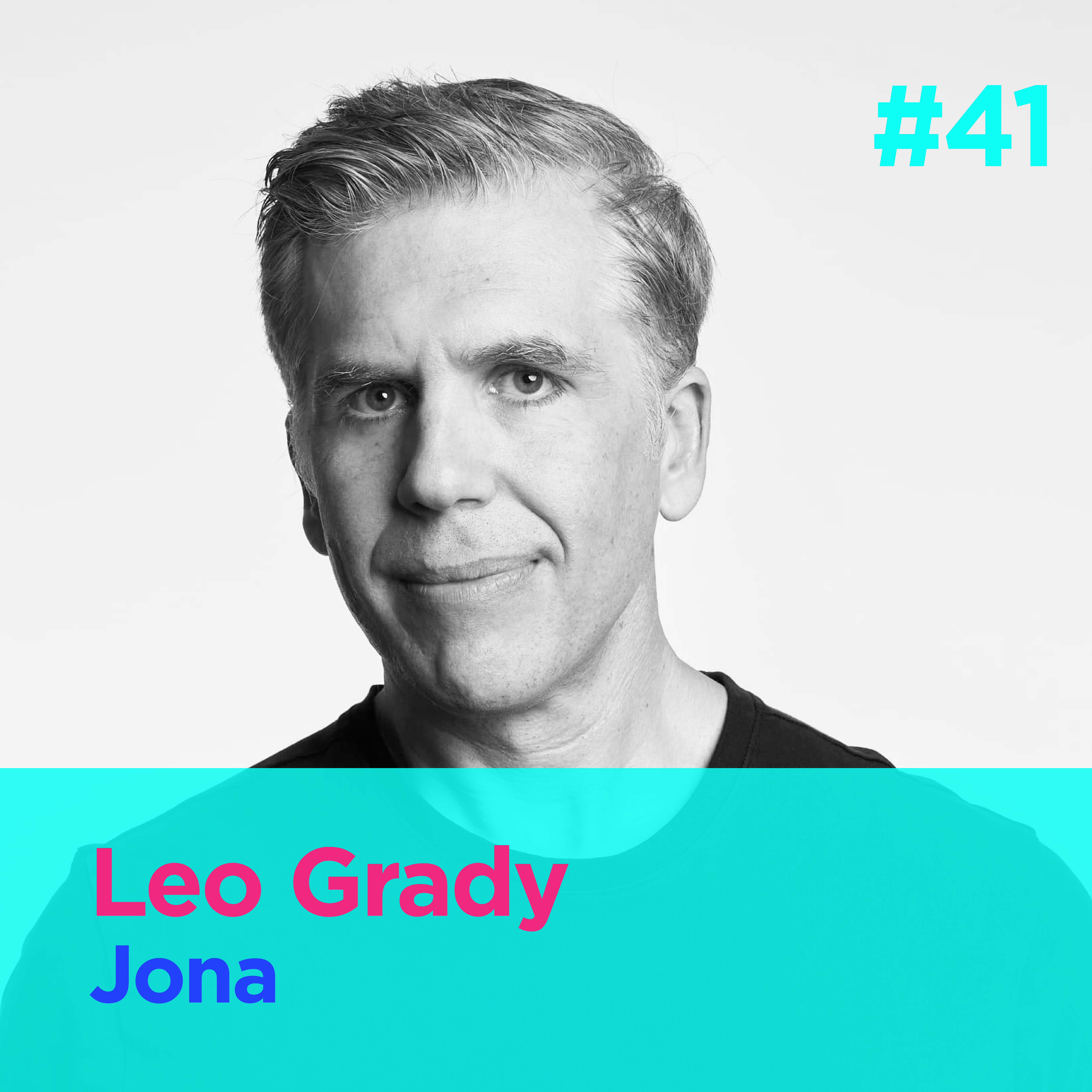 #41 - Making sense of the gut microbiome - Leo Grady - Jona episode artwork