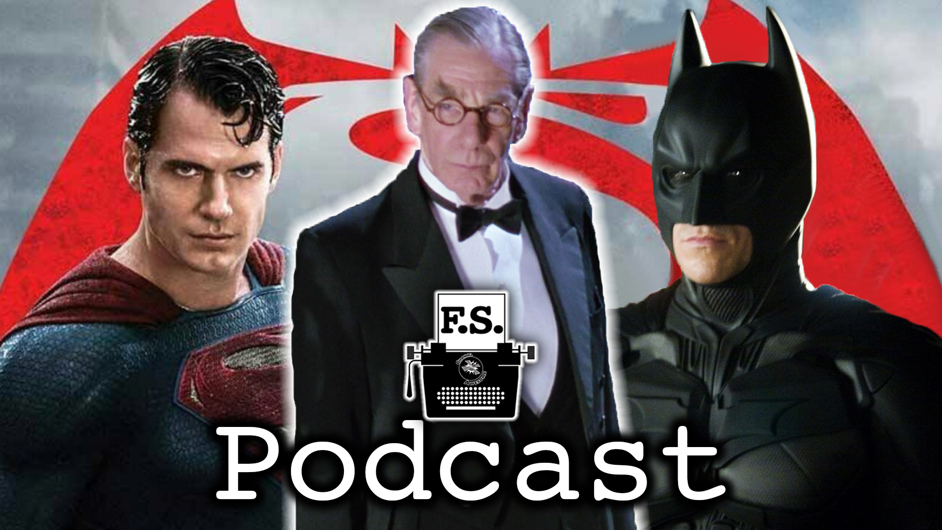 Batman v Superman & Tim Burton's Alfre - FanScription Podcast episode artwork