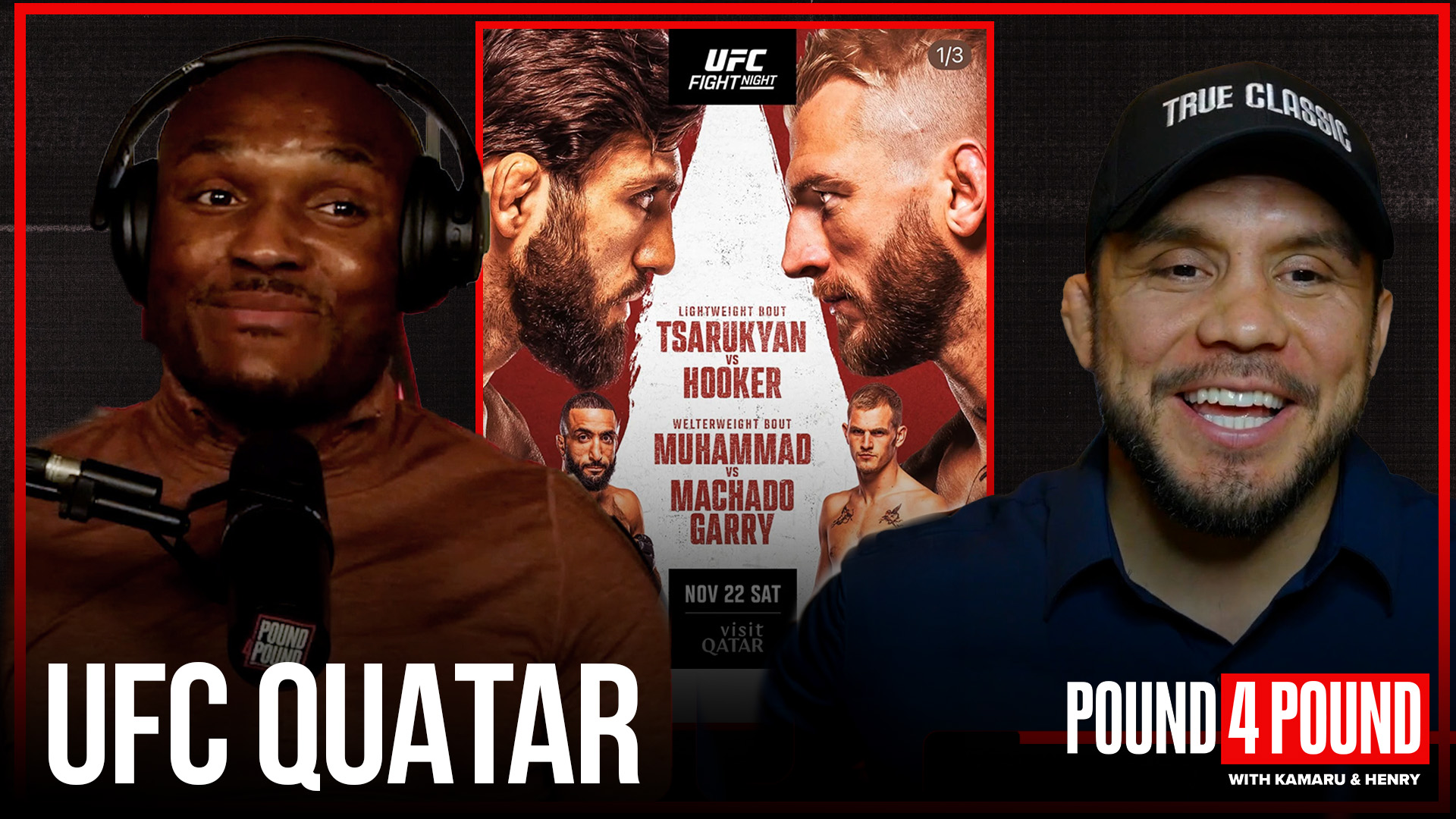 UFC QATAR, NEW P4P RANKINGS, TSARUKYAN'S TITLE SHOT, ISLAM CHALLENGER OPTIONS | POUND 4 POUND
