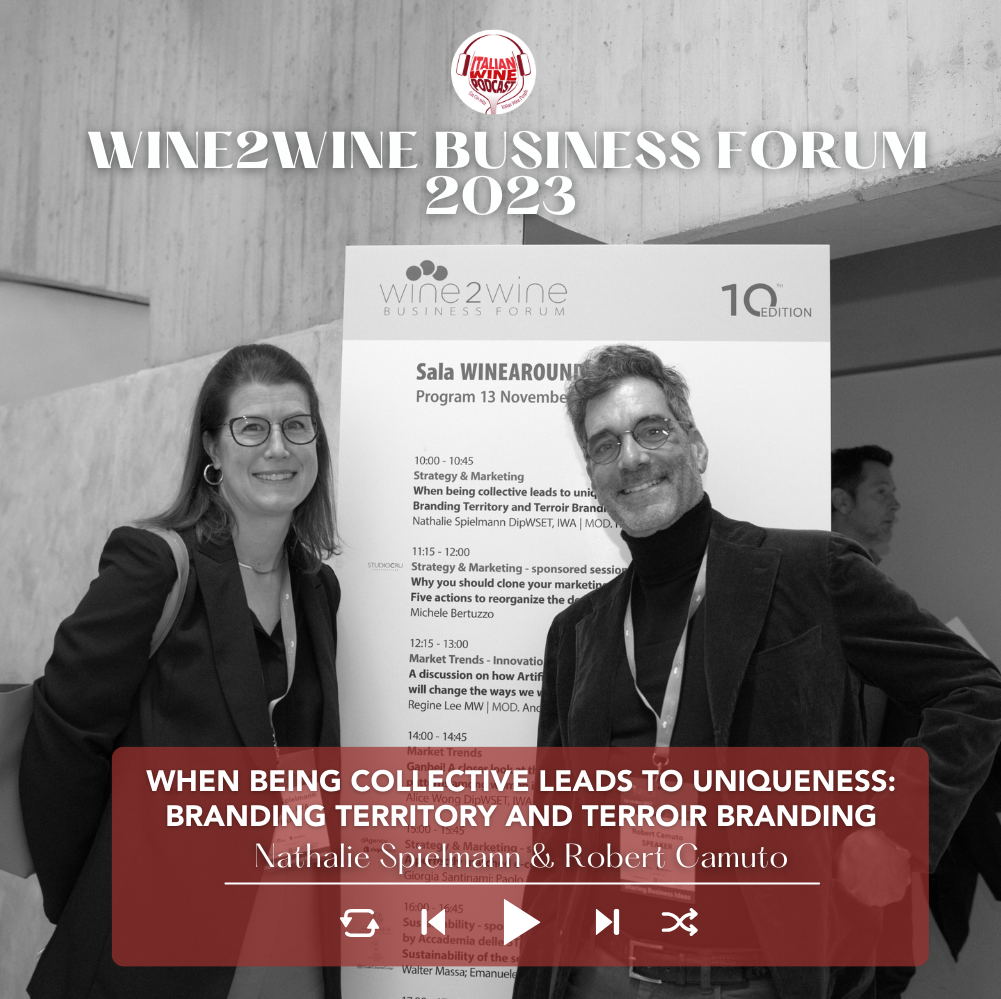 When being collective leads to uniqueness | wine2wine Business Forum 2023