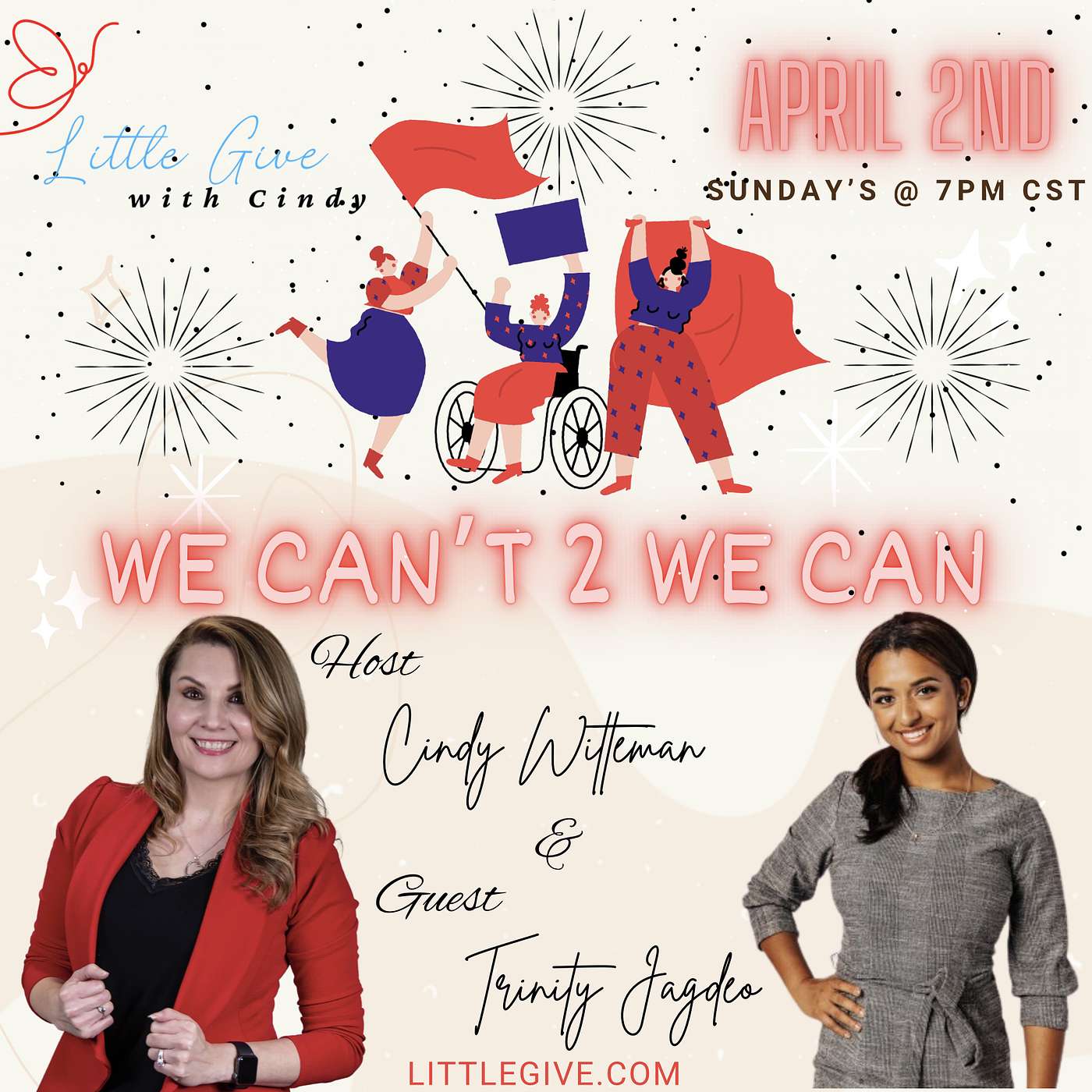 “Little Give” - Positive, Kindness, Giving, Nonprofit, Mindset, Positivity, Empowerment