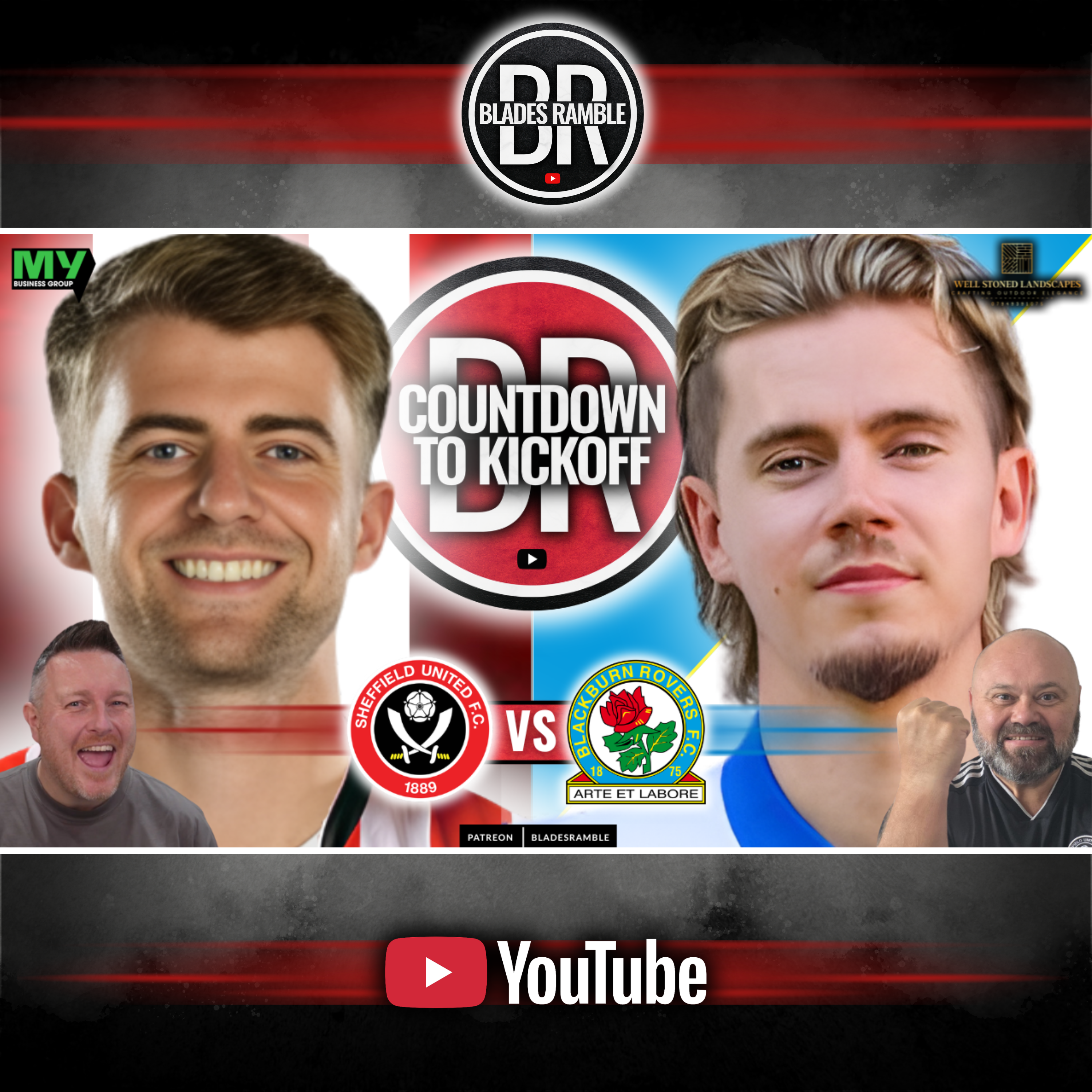🎙️⚔️ COUNTDOWN TO KICKOFF | SHEFFIELD UNITED v BLACKBURN | BUILD UP LIVE ⚔️🎙️