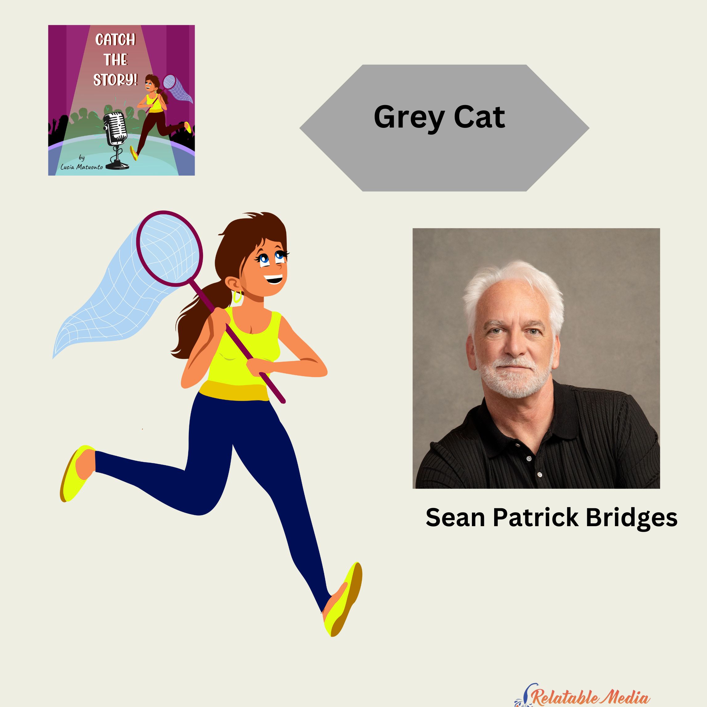 Grey Cat, with Sean Bridges episode artwork