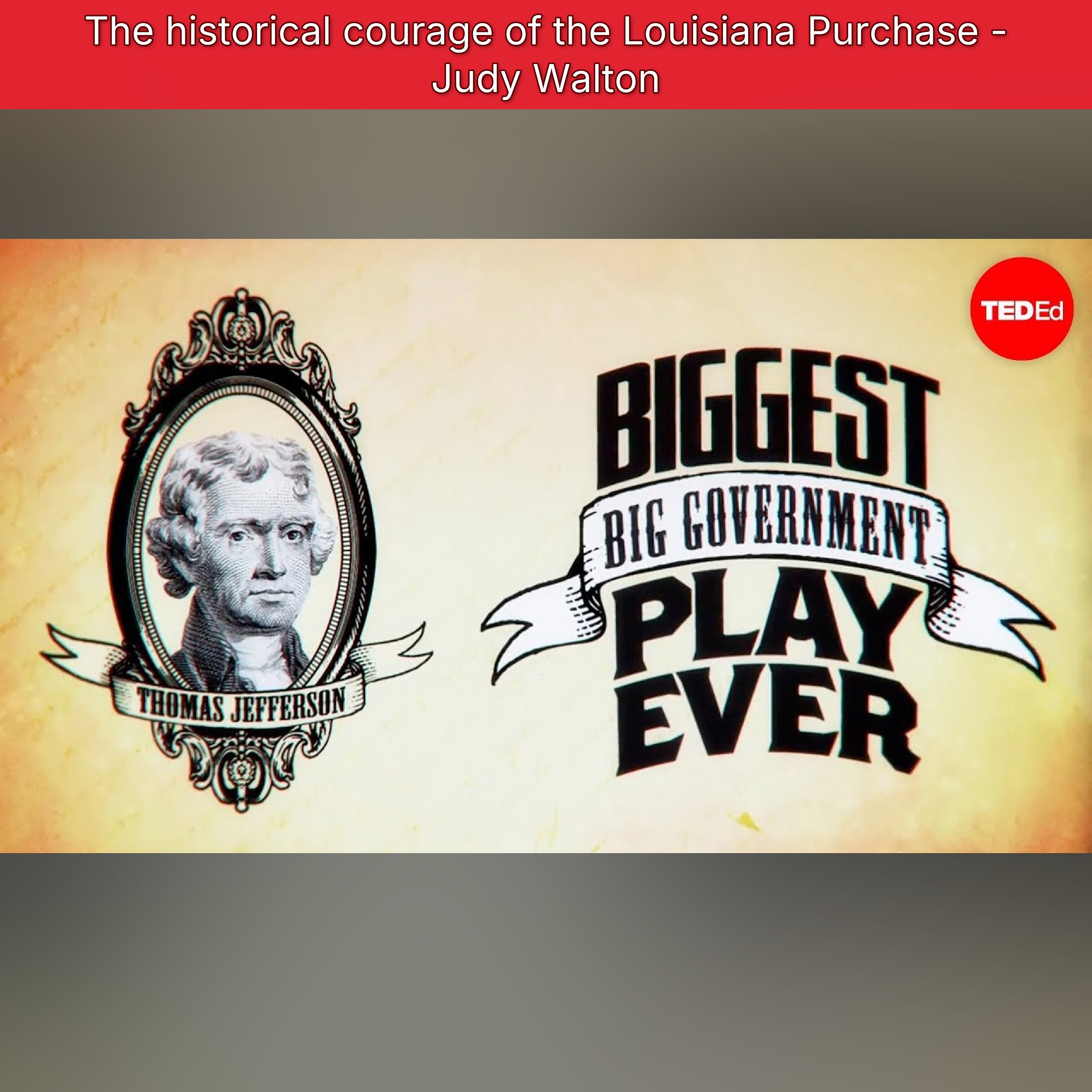 The historical courage of the Louisiana Purchase - Judy Walton episode artwork