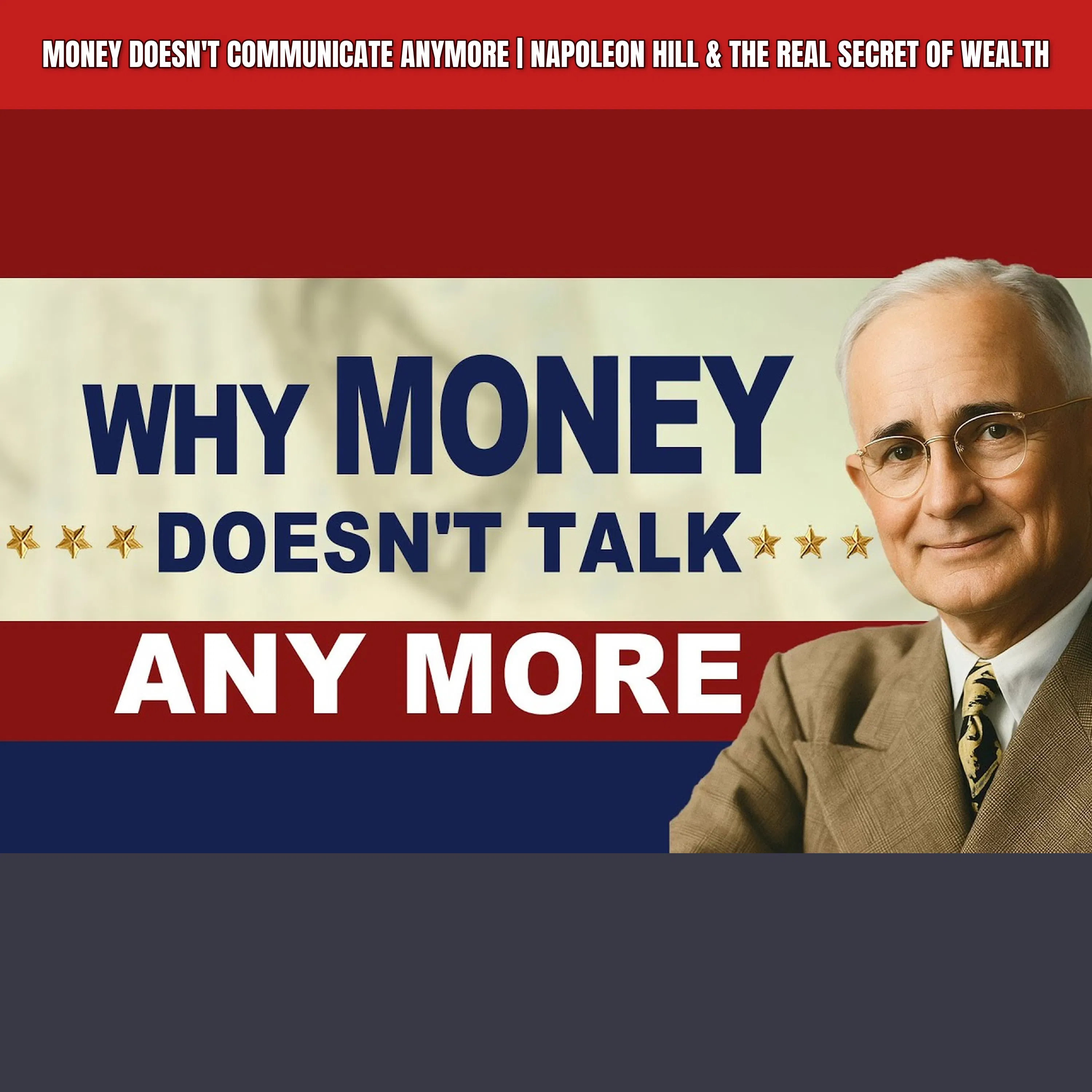 Money Doesn't COMMUNICATE Anymore | Napoleon Hill & The Real Secret of Wealth