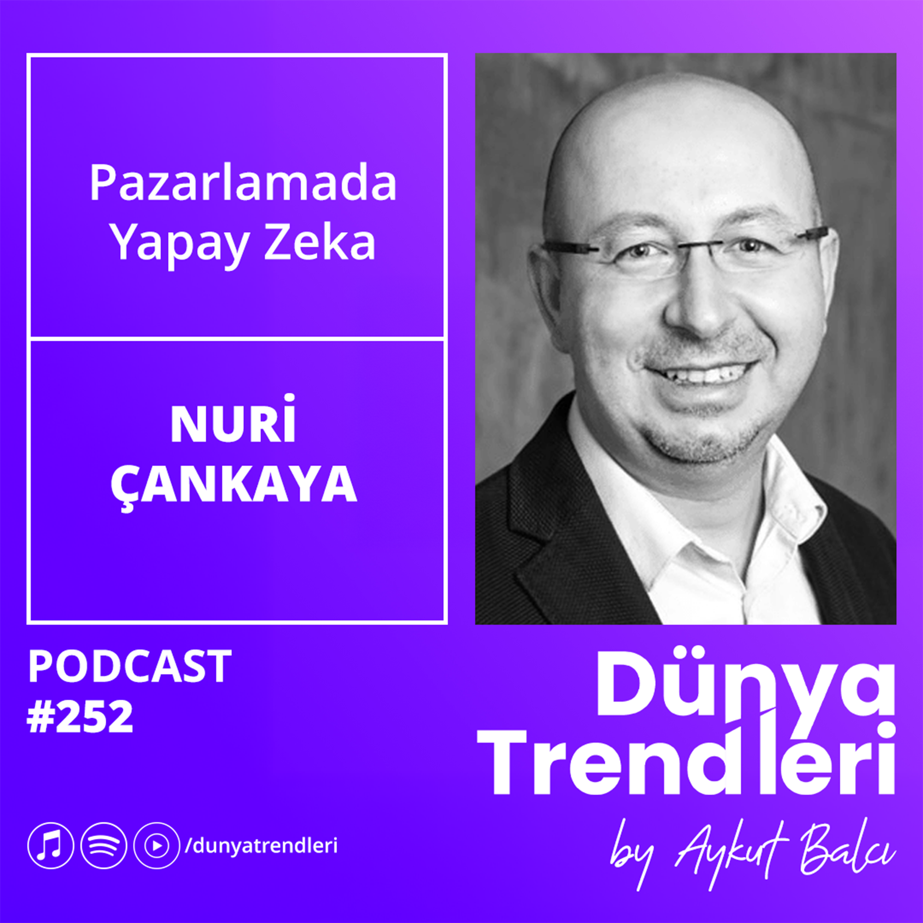 Pazarlamada Yapay Zeka - Konuk: Intel Yapay Zeka Pazarlama Başkan Yardımcısı Nuri Çankaya