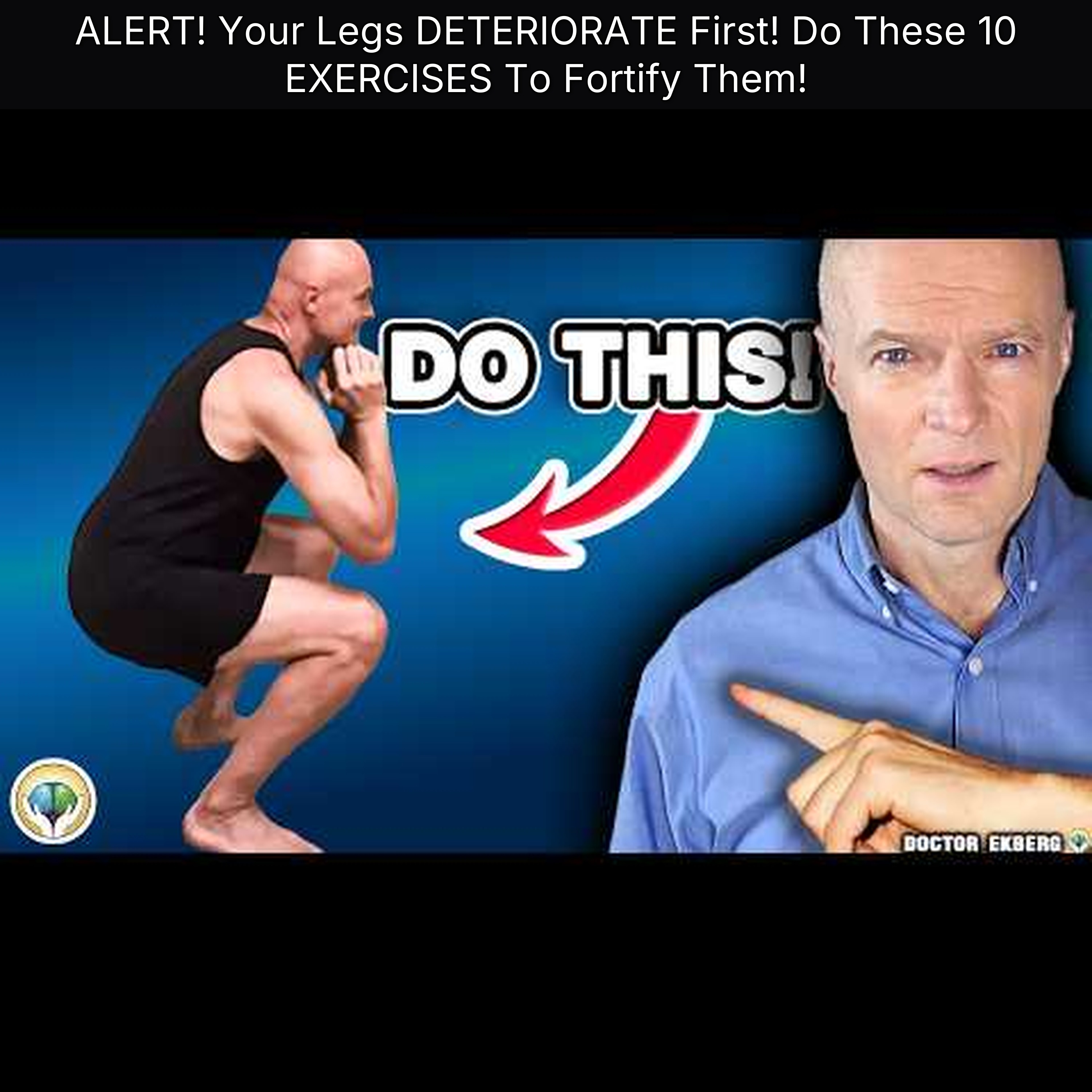 ALERT! Your Legs DETERIORATE First! Do These 10 EXERCISES To Fortify Them! episode artwork