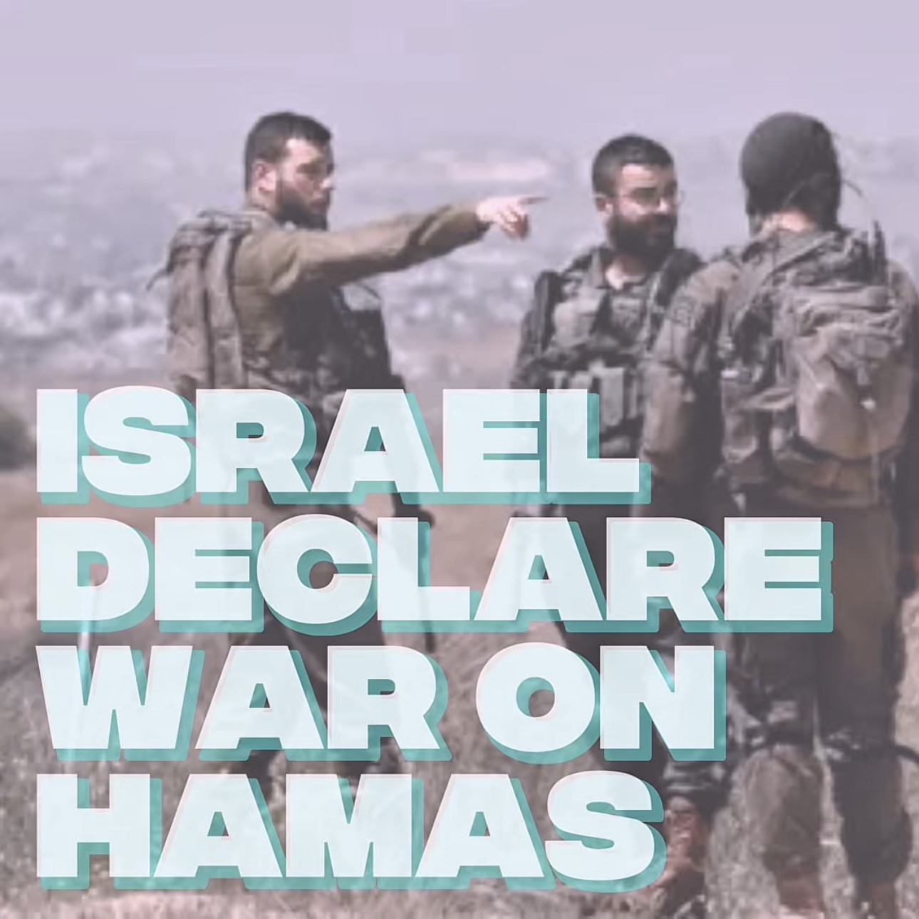 Israel Declares War On Hamas episode artwork