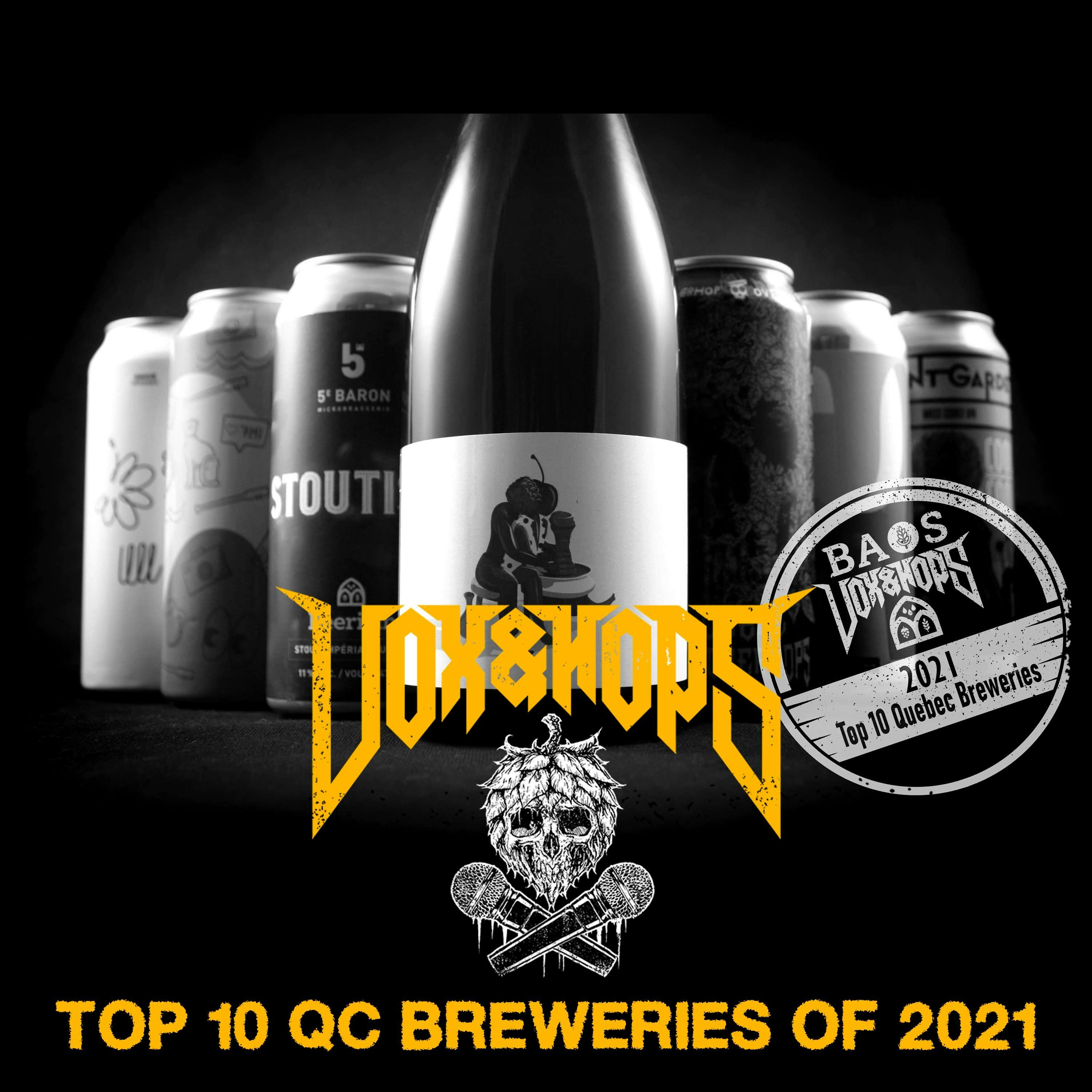 Top 10 Québec Microbreweries of 2021 with Craig Thorn (BAOS Podcast) & Noah Forrest (Beerism)