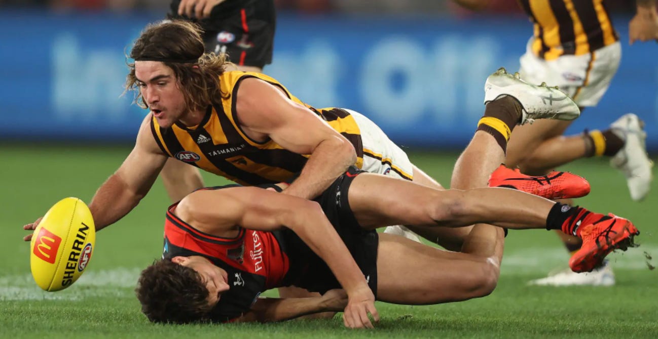 Player ratings: Hawks vs Bombers (R8) episode artwork