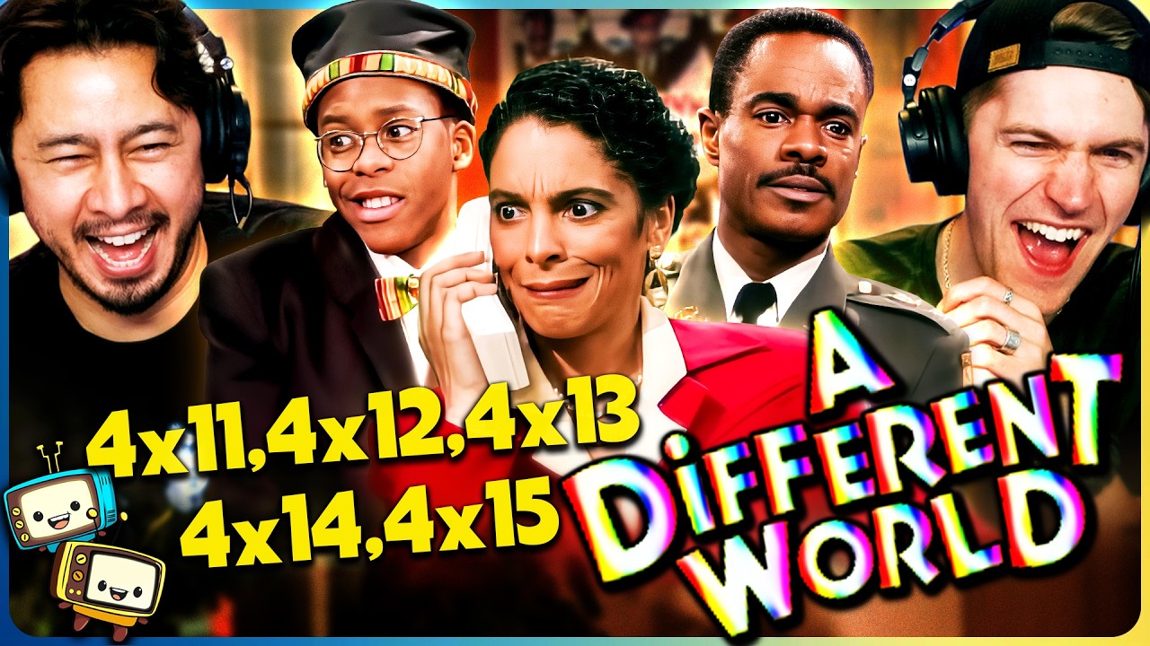 A DIFFERENT WORLD Season 4 Episodes 11-15 Reaction! | Jasmine Guy, Kadeem Hardison, w/ Jaby Koay episode artwork