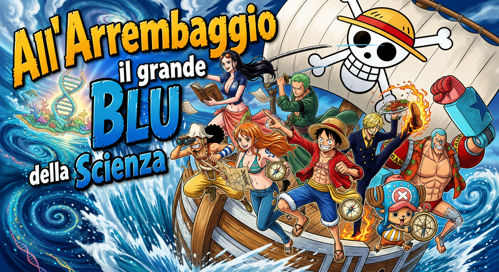 ONE PIECE: verso il Grande Blu della biologia, capitanati da Ilaria Zappitelli episode artwork